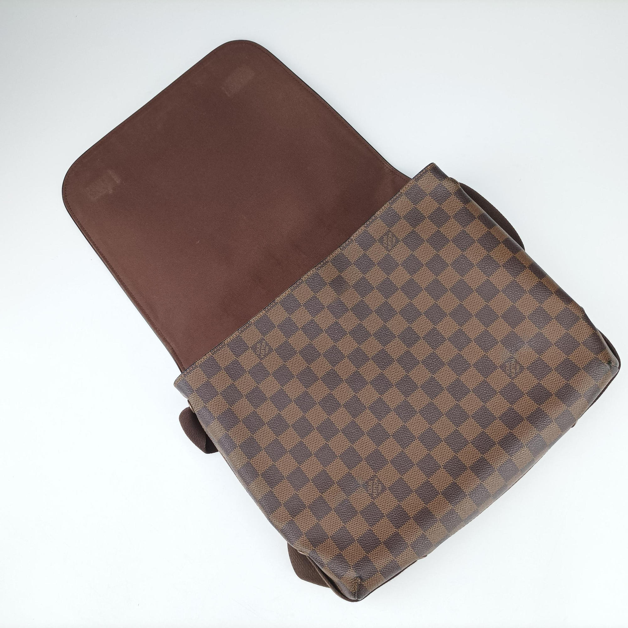 Pre-owned Louis Vuitton BROOKLYN MM EBENE Damier Canvas N51211 shoulderbag | stylenewstar