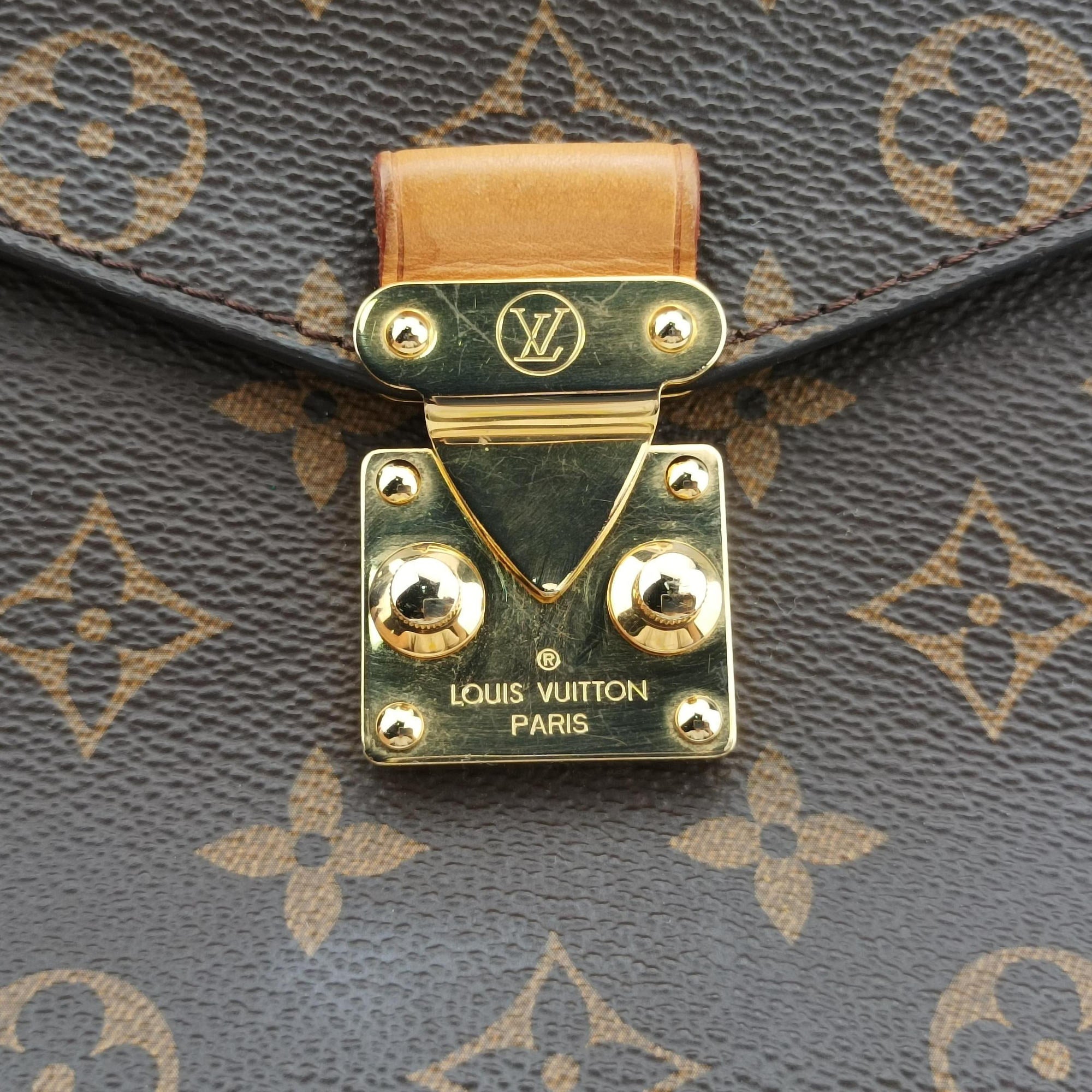 Pre-owned Louis Vuitton Pochette Metis MM Brown Monogram Canvas M44875 shoulderbag | stylenewstar