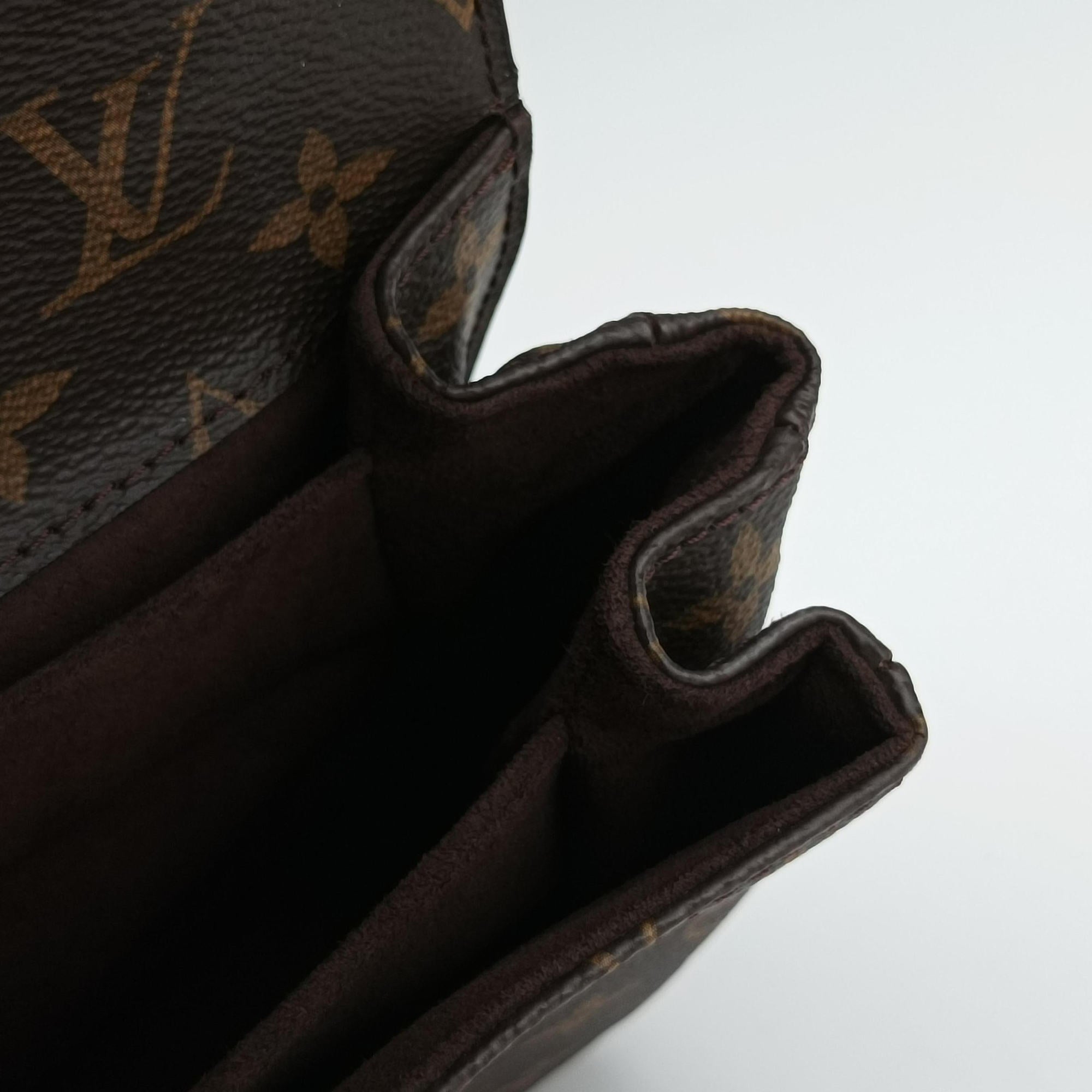 Pre-owned Louis Vuitton Pochette Metis MM Brown Monogram Canvas M44875 shoulderbag | stylenewstar