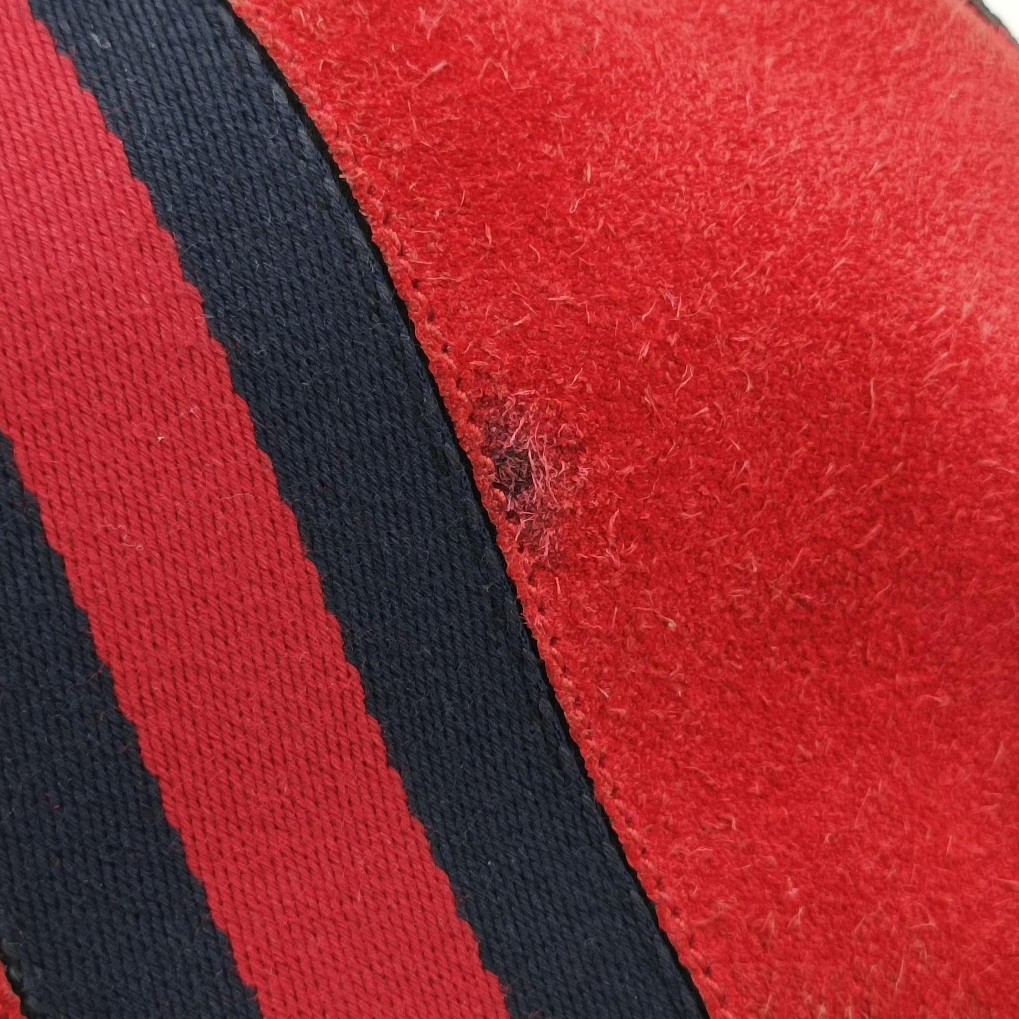 Pre-owned Gucci Ophidia Red×black Suede×leather 499621 shoulderbag | stylenewstar