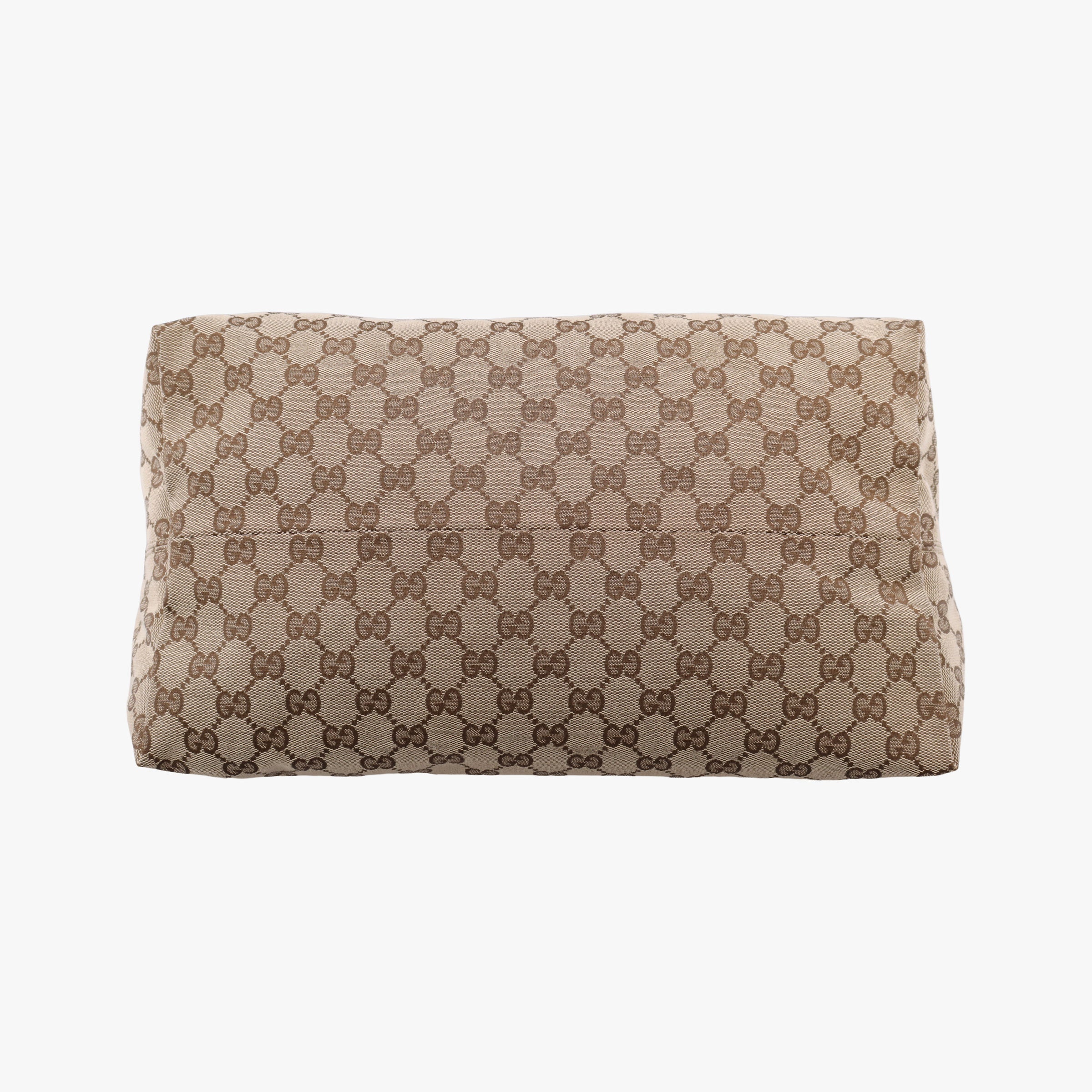 Pre-owned Gucci GG Hobo Brown canvas 232950 shoulderbag | stylenewstar