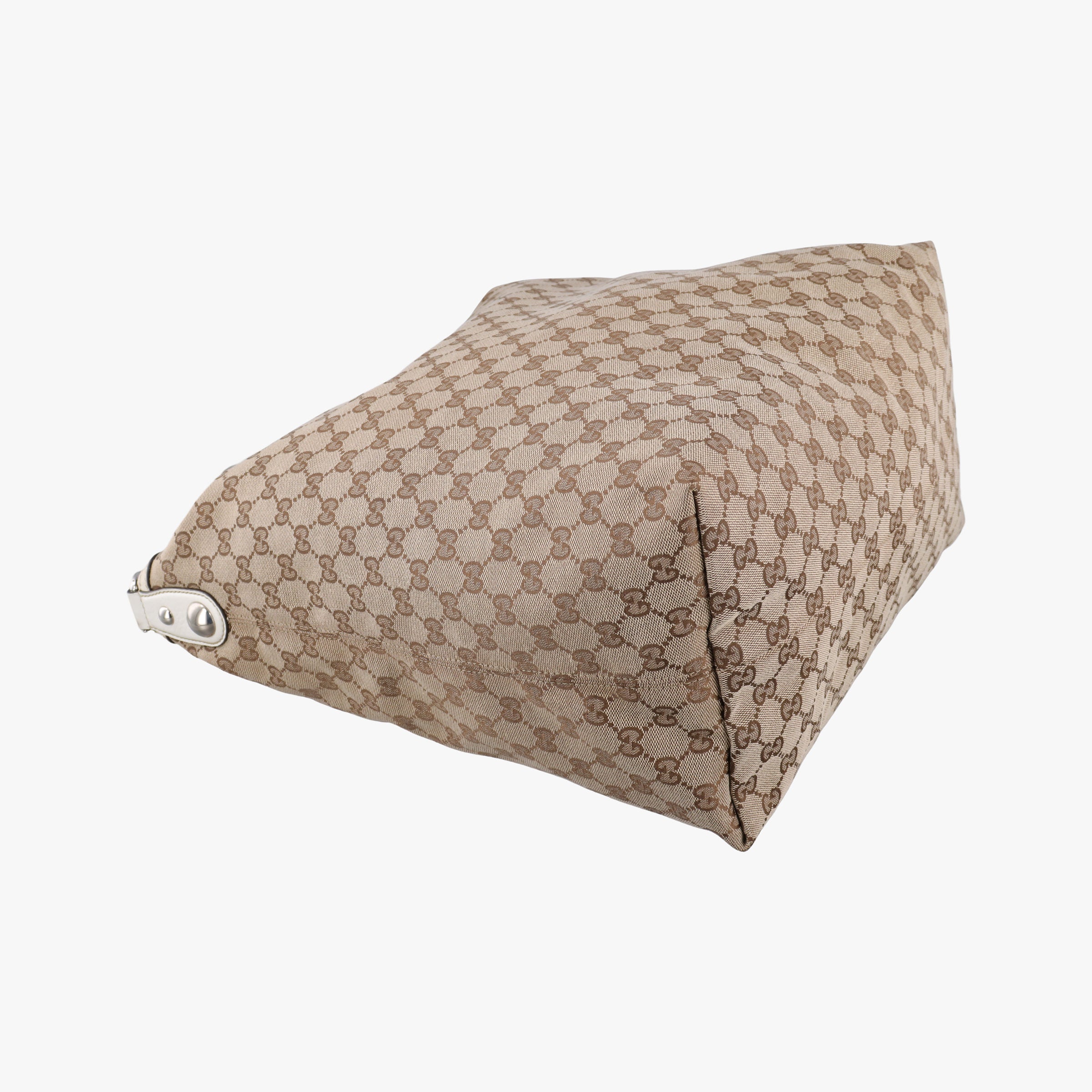 Pre-owned Gucci GG Hobo Brown canvas 232950 shoulderbag | stylenewstar