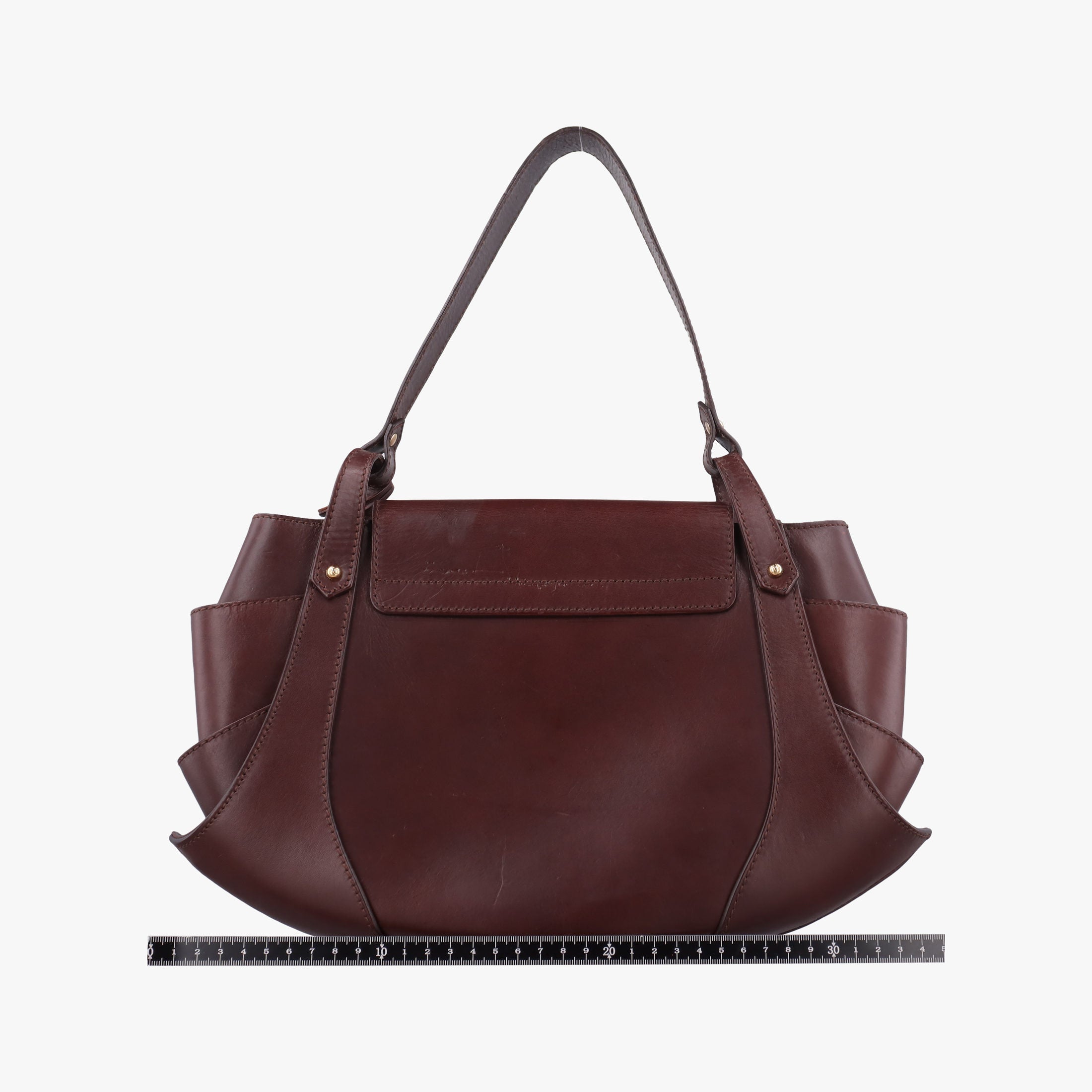 Pre-owned Fendi Borsa Brown Leather 8BR423 shoulderbag | stylenewstar