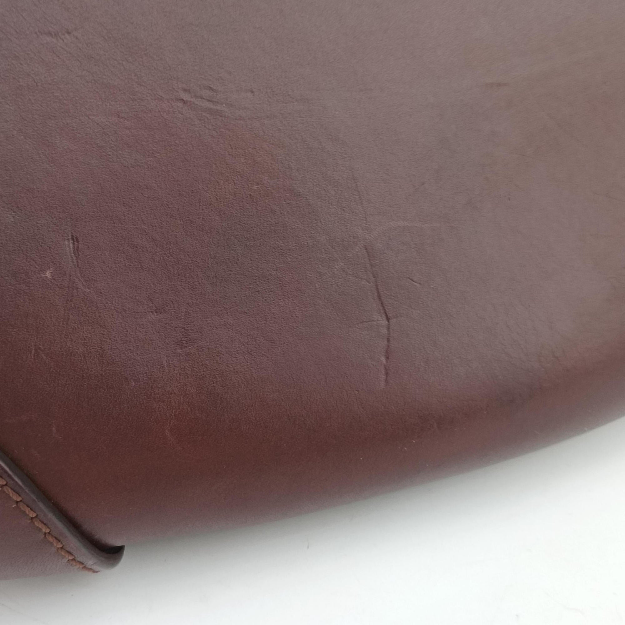Pre-owned Fendi Borsa Brown Leather 8BR423 shoulderbag | stylenewstar