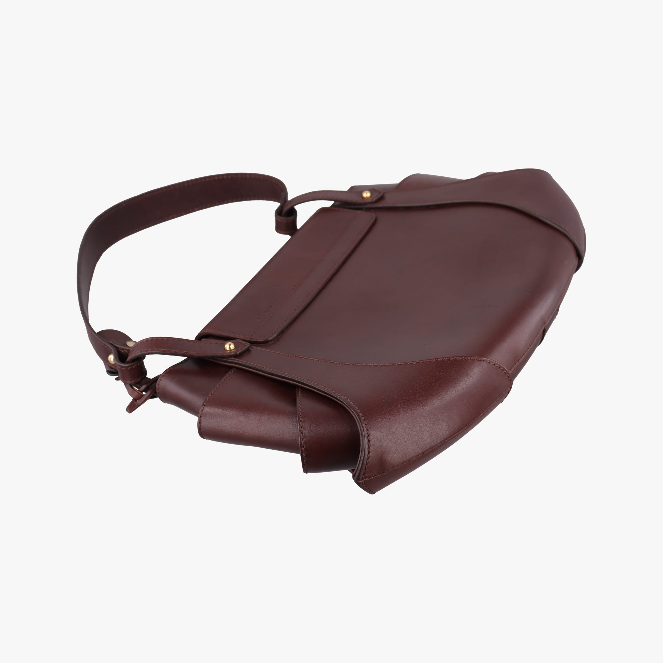 Pre-owned Fendi Borsa Brown Leather 8BR423 shoulderbag | stylenewstar
