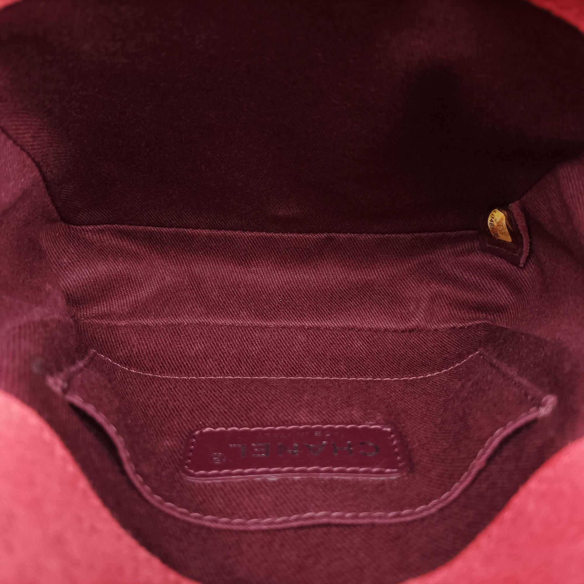 Pre-owned Chanel BOY CHANEL Red Leather A67952 shoulderbag | stylenewstar