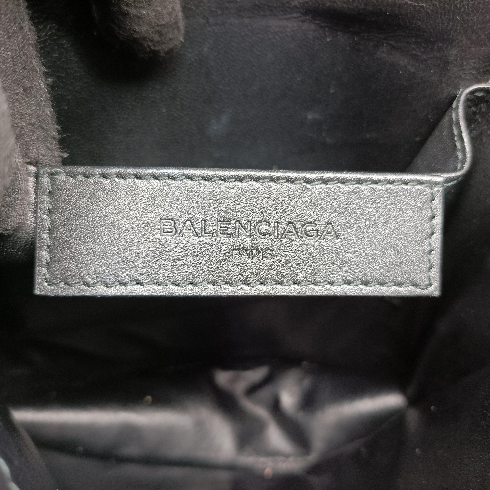 Pre-owned Balenciaga Le Dix Cartable Black leather  shoulderbag | stylenewstar