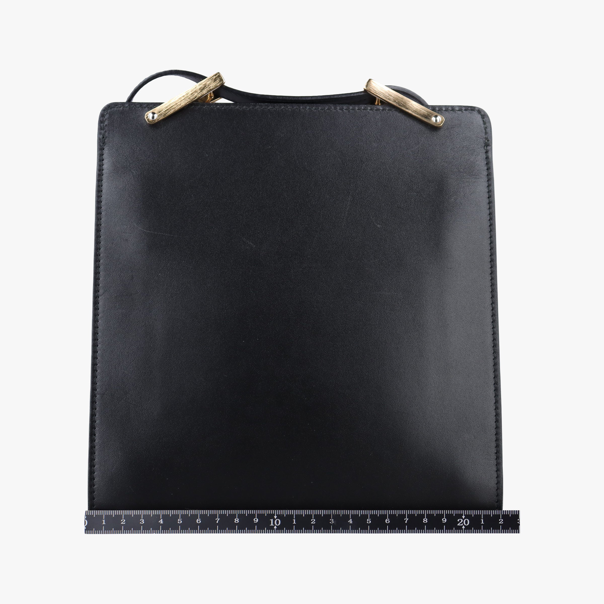 Pre-owned Balenciaga Le Dix Cartable Black leather  shoulderbag | stylenewstar