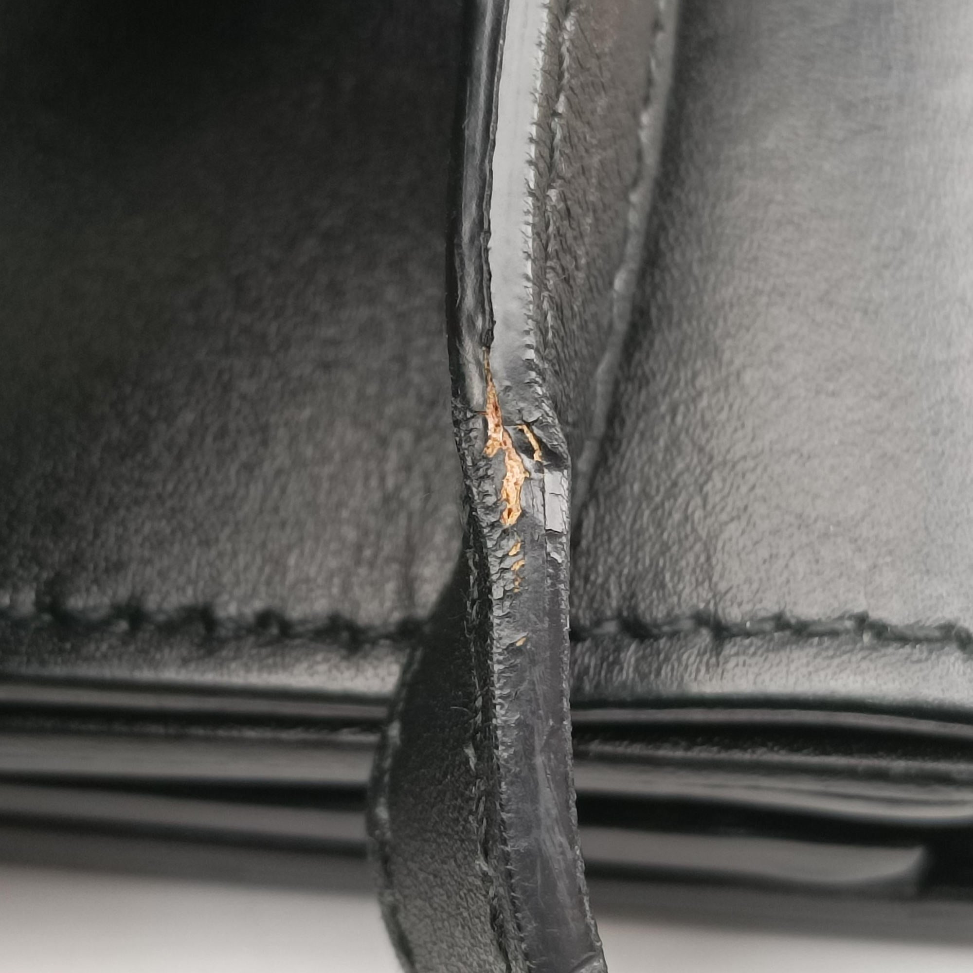 Pre-owned Balenciaga Le Dix Cartable Black leather  shoulderbag | stylenewstar