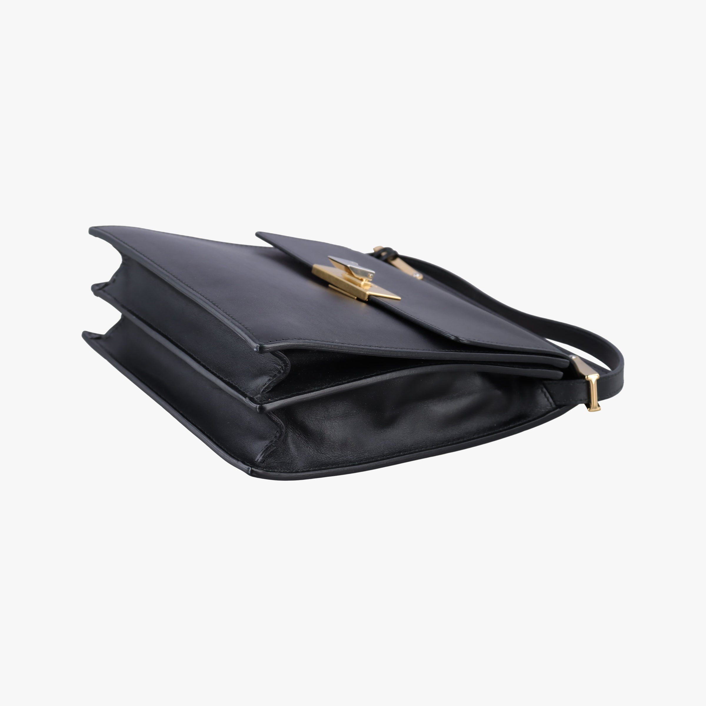 Pre-owned Balenciaga Le Dix Cartable Black leather  shoulderbag | stylenewstar