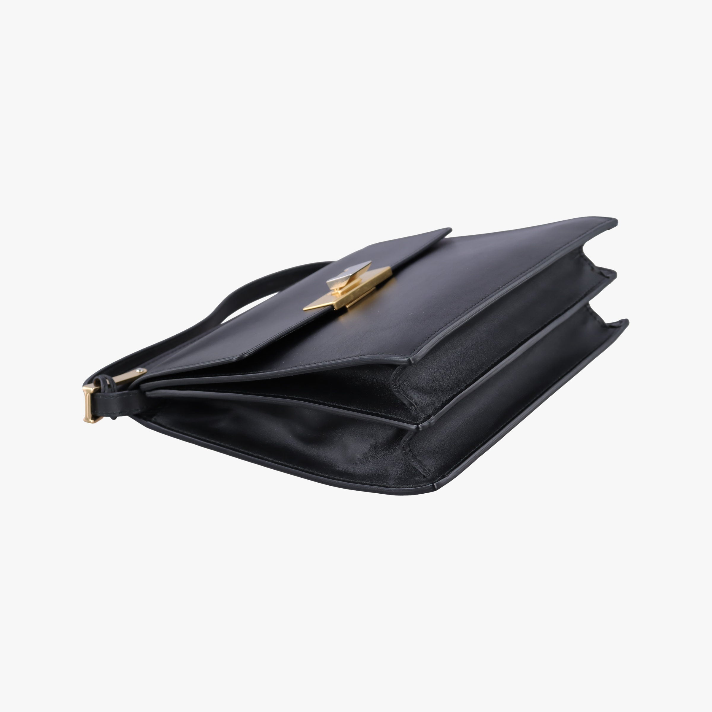 Pre-owned Balenciaga Le Dix Cartable Black leather  shoulderbag | stylenewstar