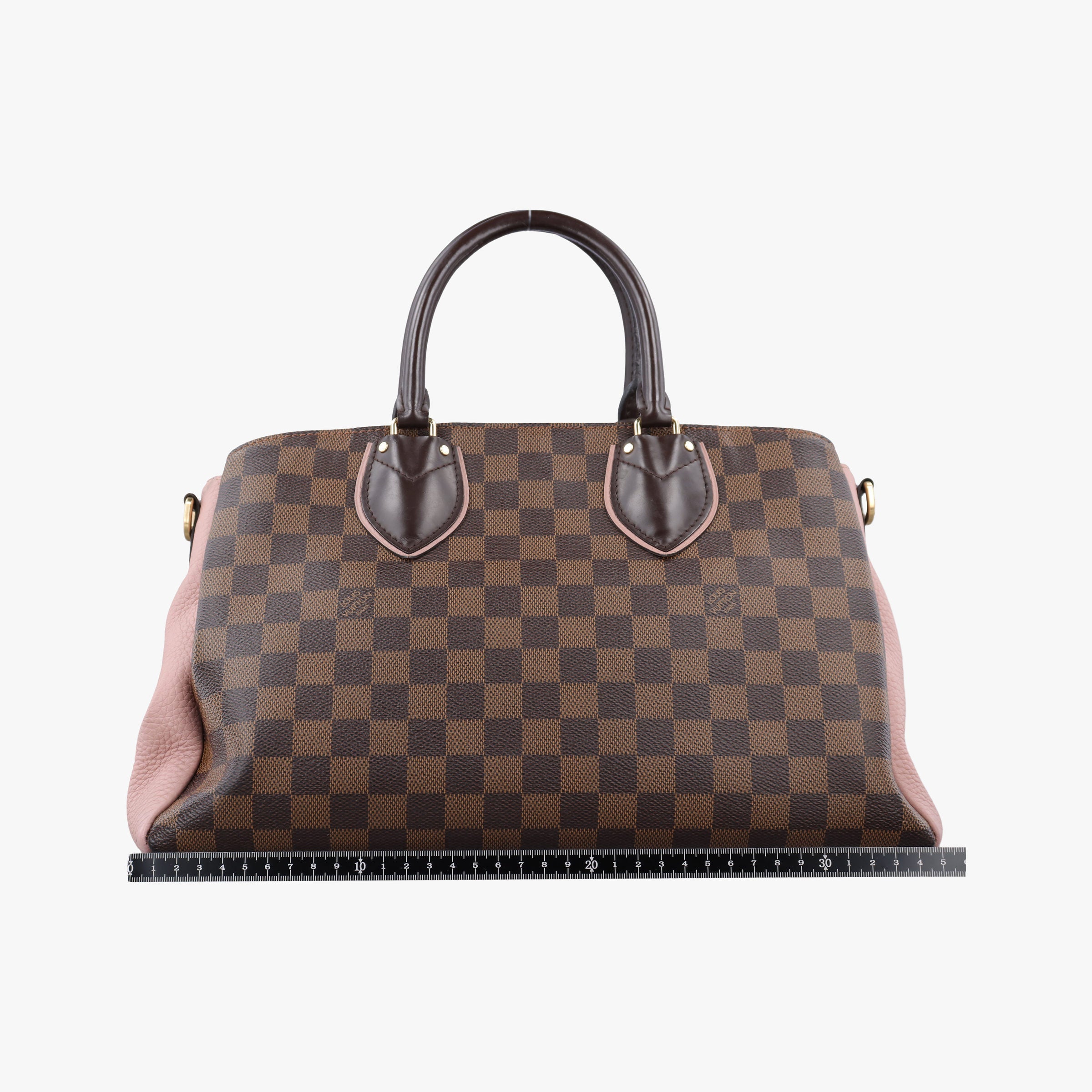 Secondhand Louis Vuitton Normandy Magnolia×Pink Damier canvas×Taurillon leather N41488 shoulderbag | stylenewstar