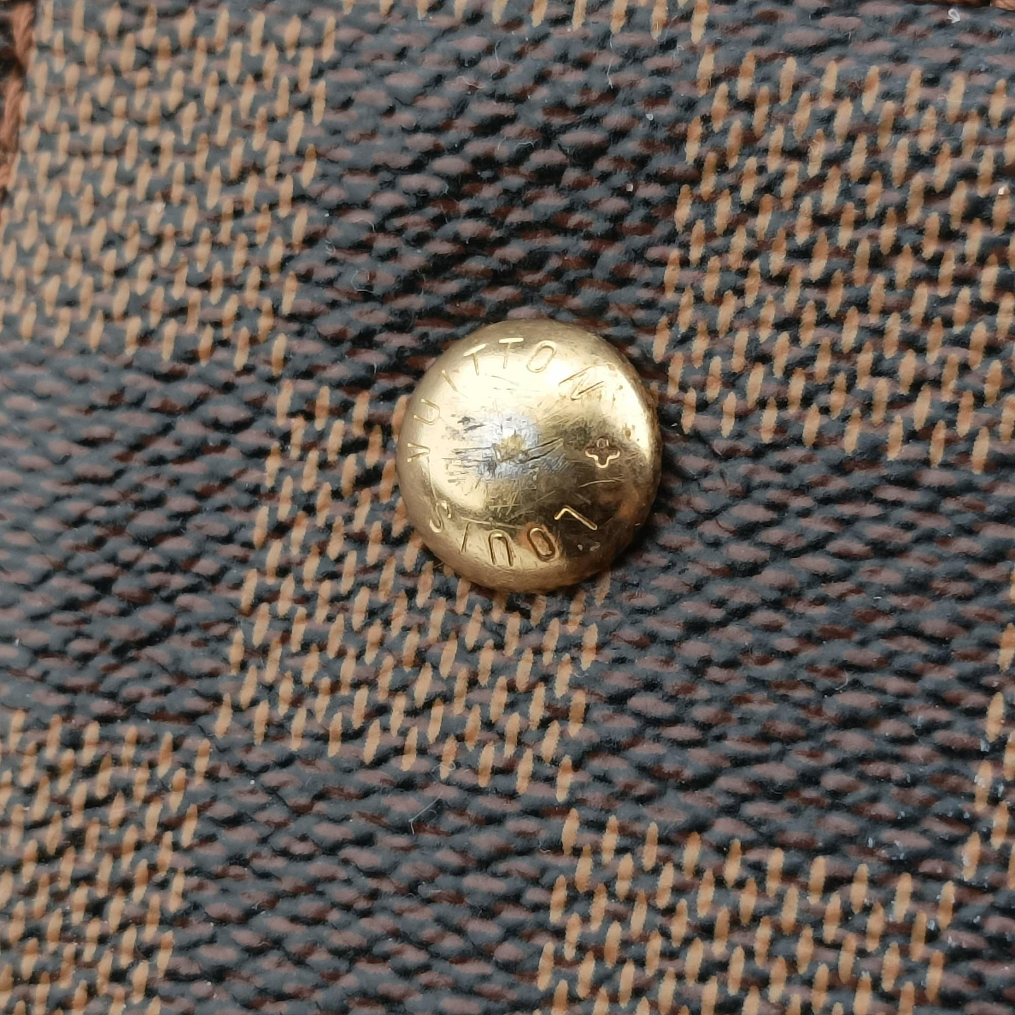Secondhand Louis Vuitton Normandy Magnolia×Pink Damier canvas×Taurillon leather N41488 shoulderbag | stylenewstar