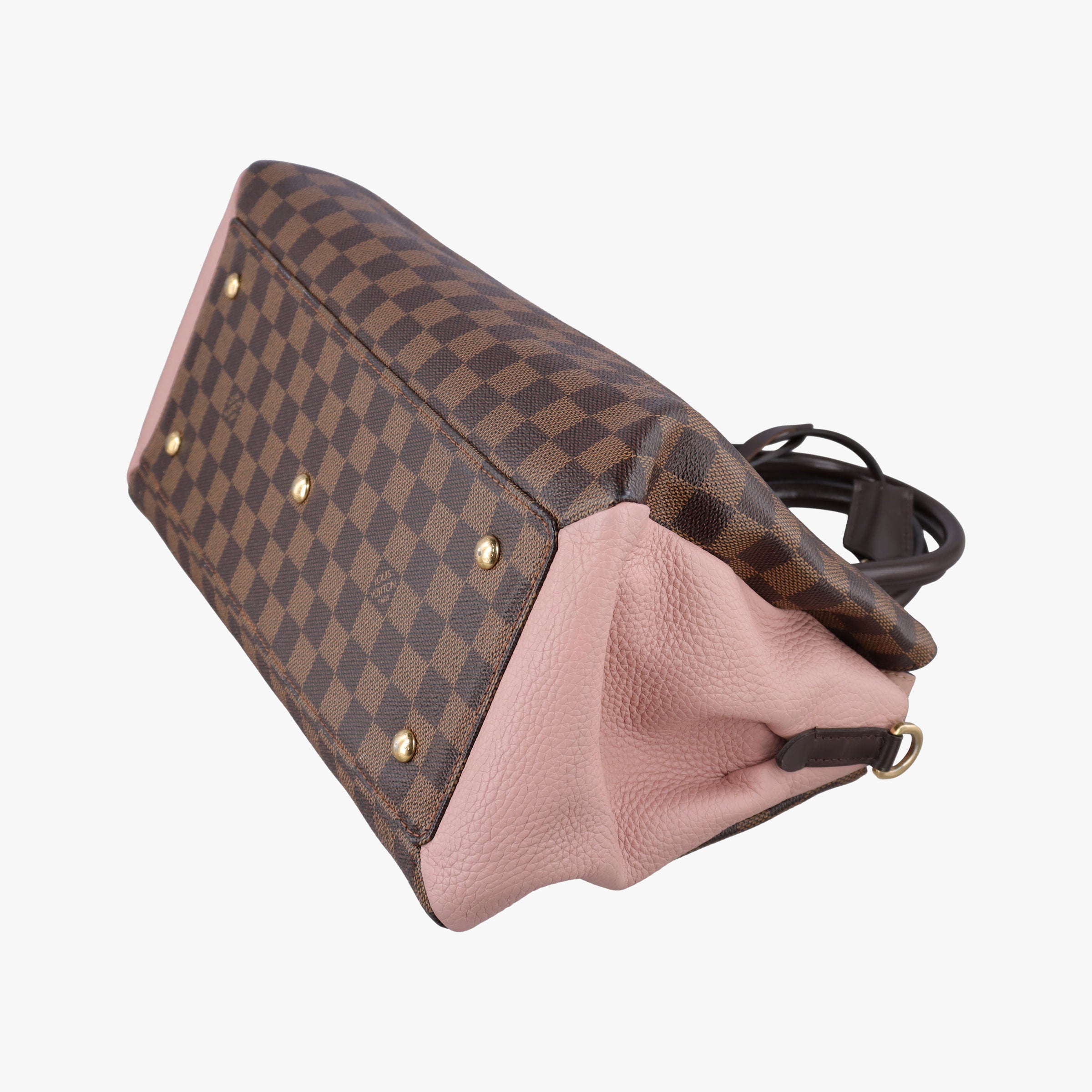 Secondhand Louis Vuitton Normandy Magnolia×Pink Damier canvas×Taurillon leather N41488 shoulderbag | stylenewstar