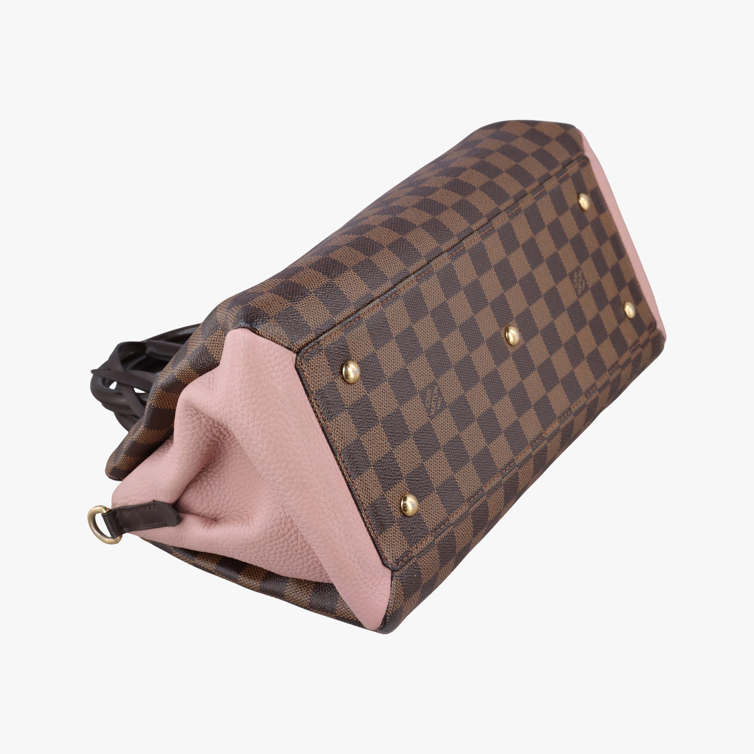Secondhand Louis Vuitton Normandy Magnolia×Pink Damier canvas×Taurillon leather N41488 shoulderbag | stylenewstar