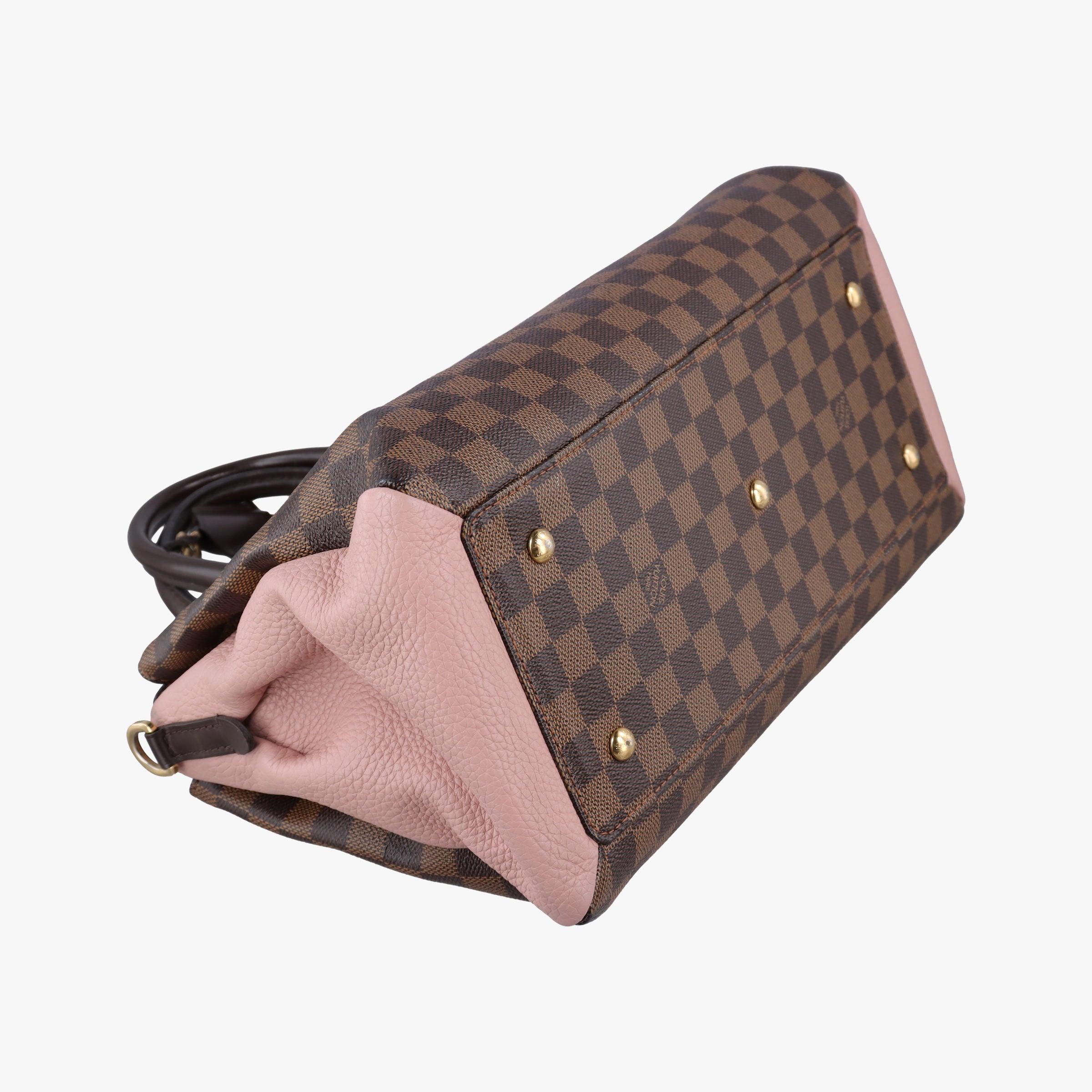 Secondhand Louis Vuitton Normandy Magnolia×Pink Damier canvas×Taurillon leather N41488 shoulderbag | stylenewstar
