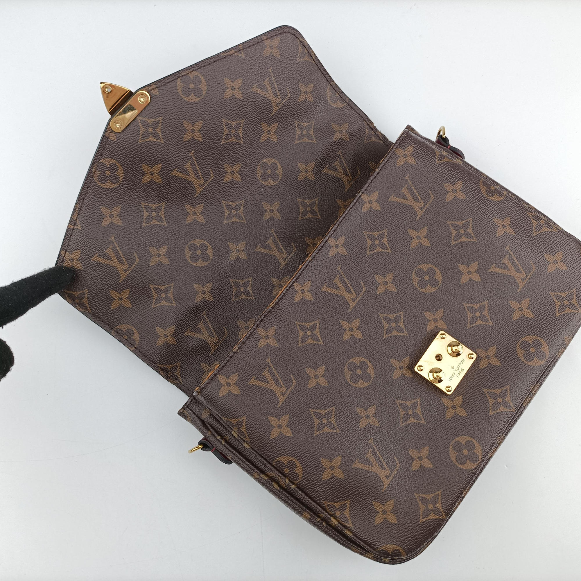 Pre-owned Louis Vuitton Pochette Metis MM Brown Monogram Canvas M44668 shoulderbag | stylenewstar
