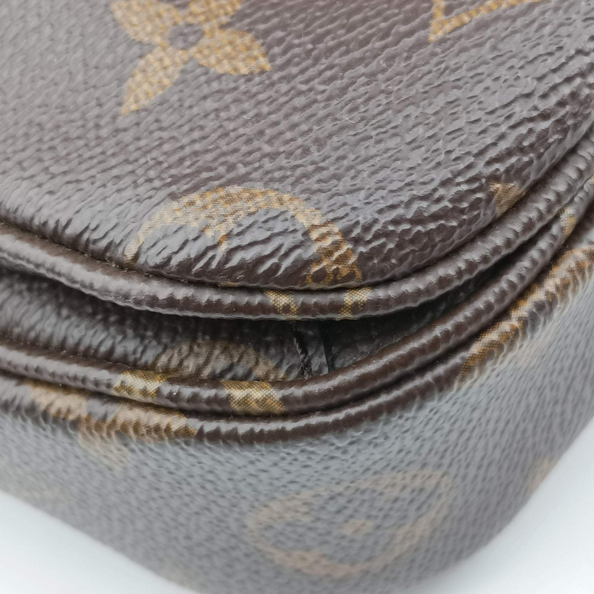 Pre-owned Louis Vuitton Pochette Metis MM Brown Monogram Canvas M44668 shoulderbag | stylenewstar