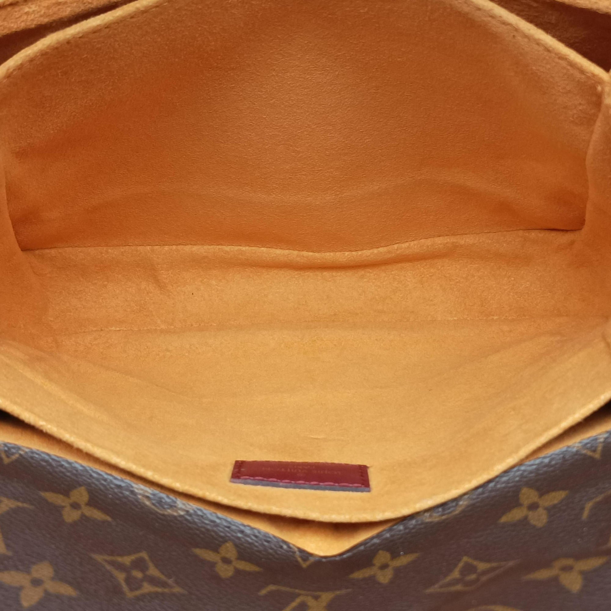 Pre-owned Louis Vuitton Pochette Metis MM Brown Monogram Canvas M44668 shoulderbag | stylenewstar