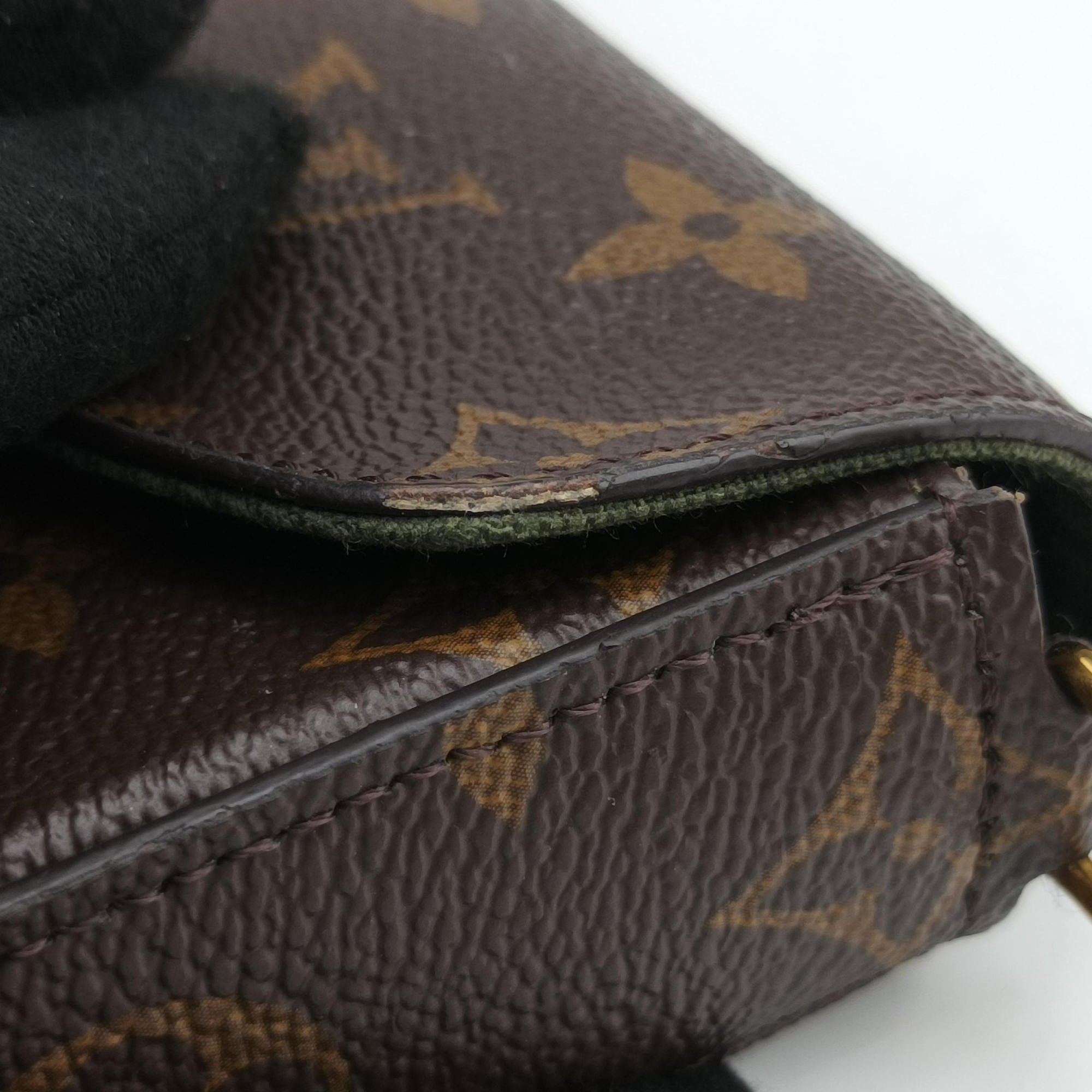 Pre-owned Louis Vuitton Multi Pochette FeLICIE Brown×KHAKI Monogram Canvas M80091 shoulderbag | stylenewstar