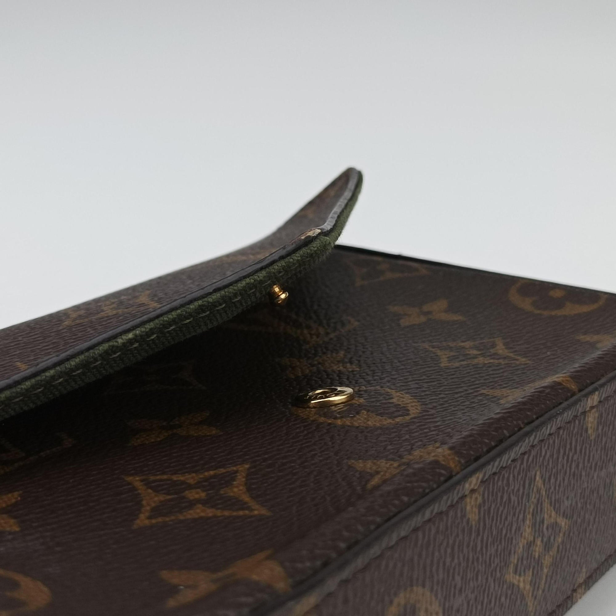 Pre-owned Louis Vuitton Multi Pochette FeLICIE Brown×KHAKI Monogram Canvas M80091 shoulderbag | stylenewstar