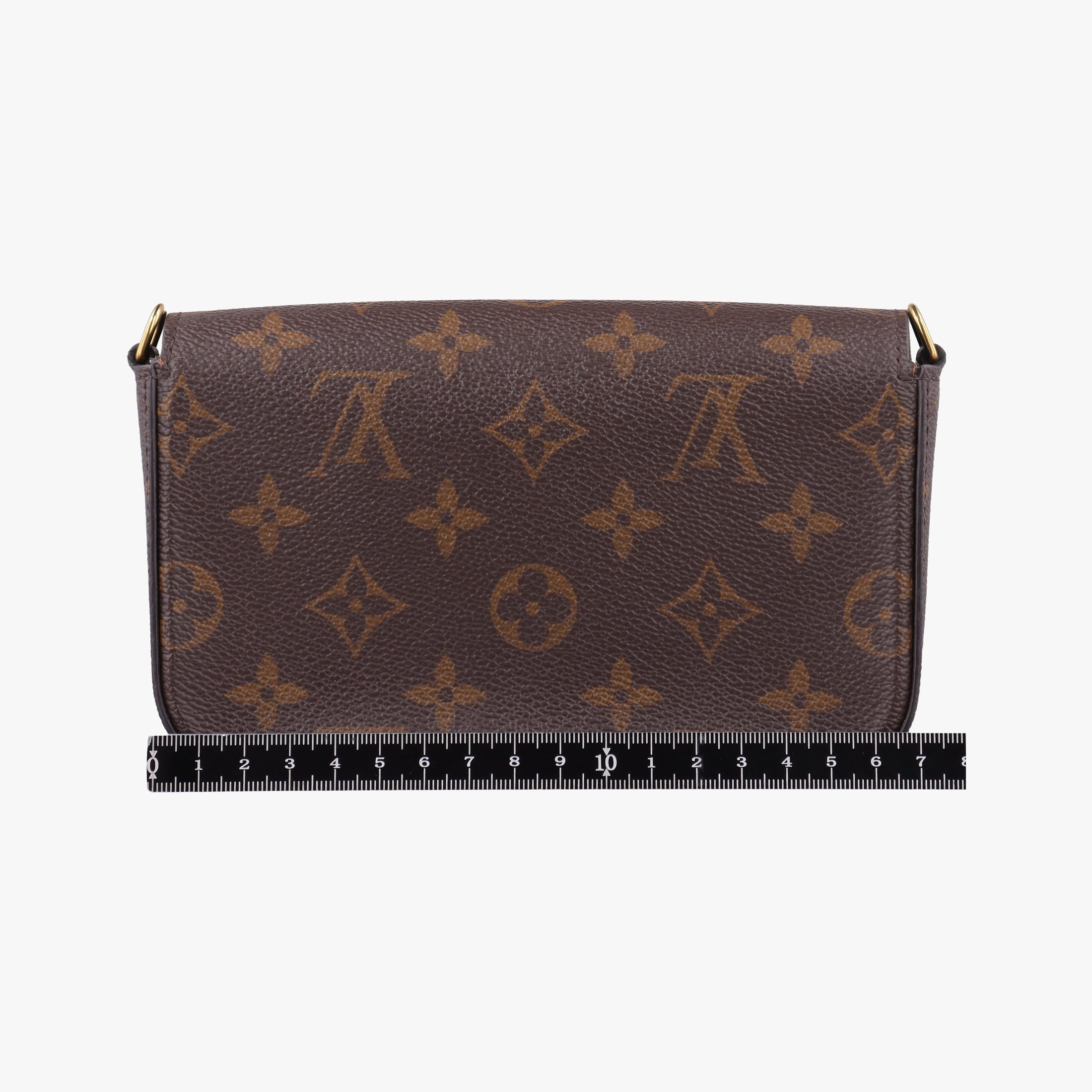 Pre-owned Louis Vuitton Multi Pochette FeLICIE Brown×KHAKI Monogram Canvas M80091 shoulderbag | stylenewstar