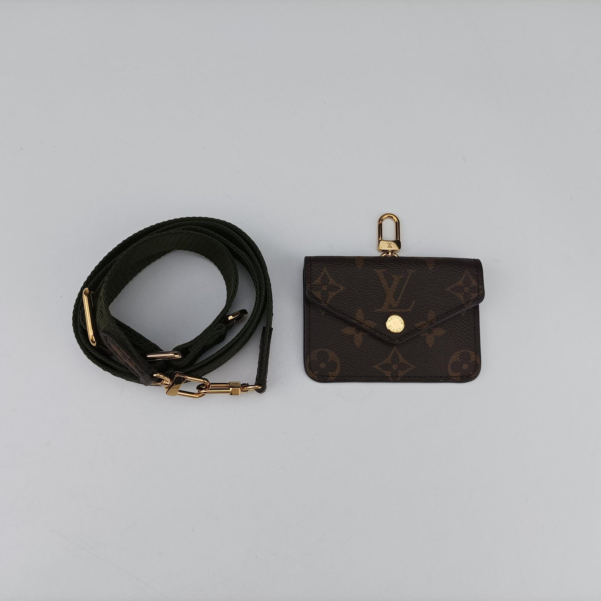 Pre-owned Louis Vuitton Multi Pochette FeLICIE Brown×KHAKI Monogram Canvas M80091 shoulderbag | stylenewstar