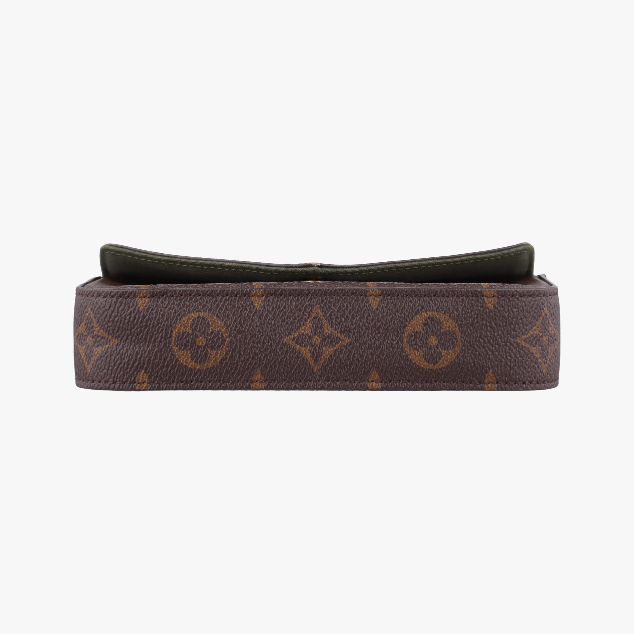 Pre-owned Louis Vuitton Multi Pochette FeLICIE Brown×KHAKI Monogram Canvas M80091 shoulderbag | stylenewstar