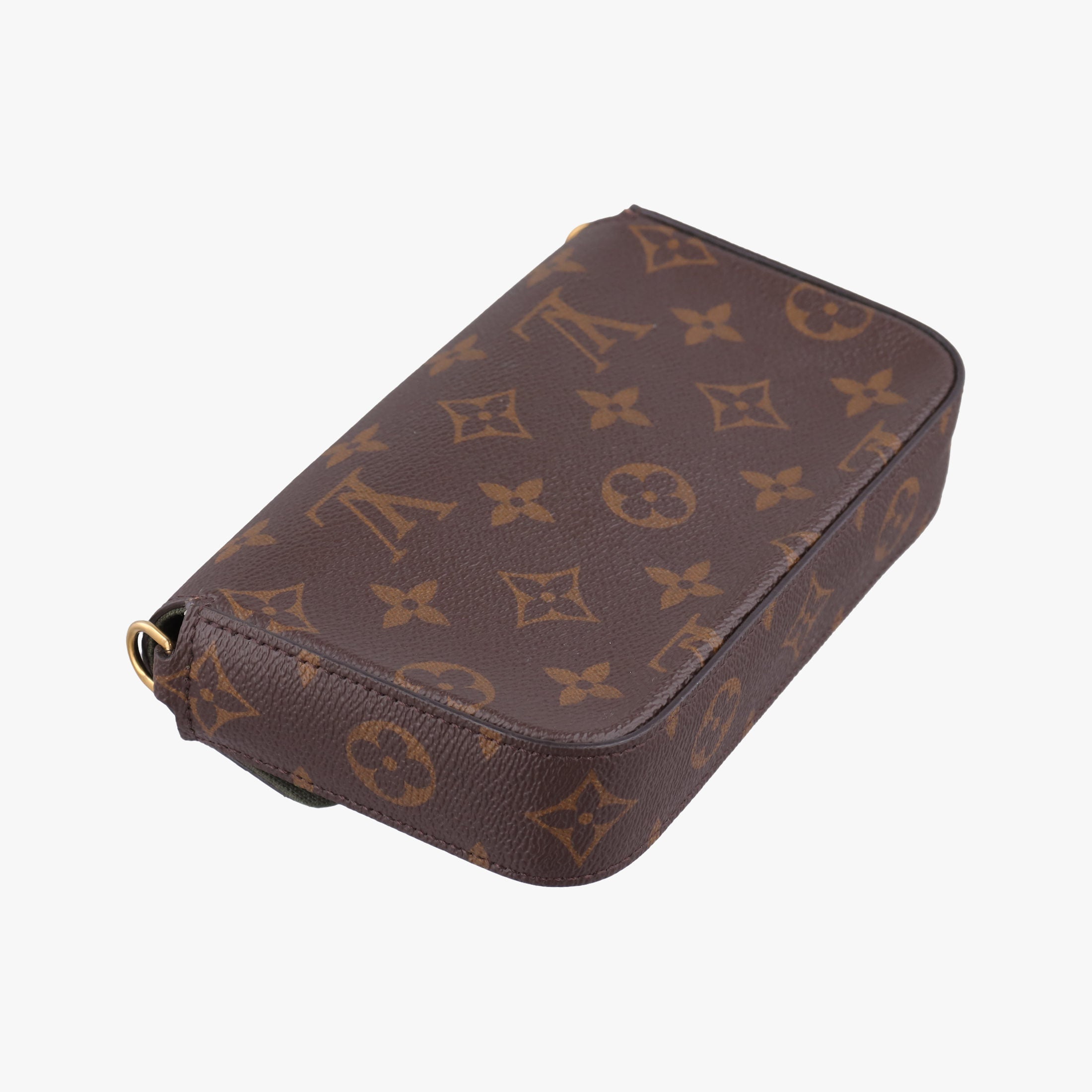 Pre-owned Louis Vuitton Multi Pochette FeLICIE Brown×KHAKI Monogram Canvas M80091 shoulderbag | stylenewstar