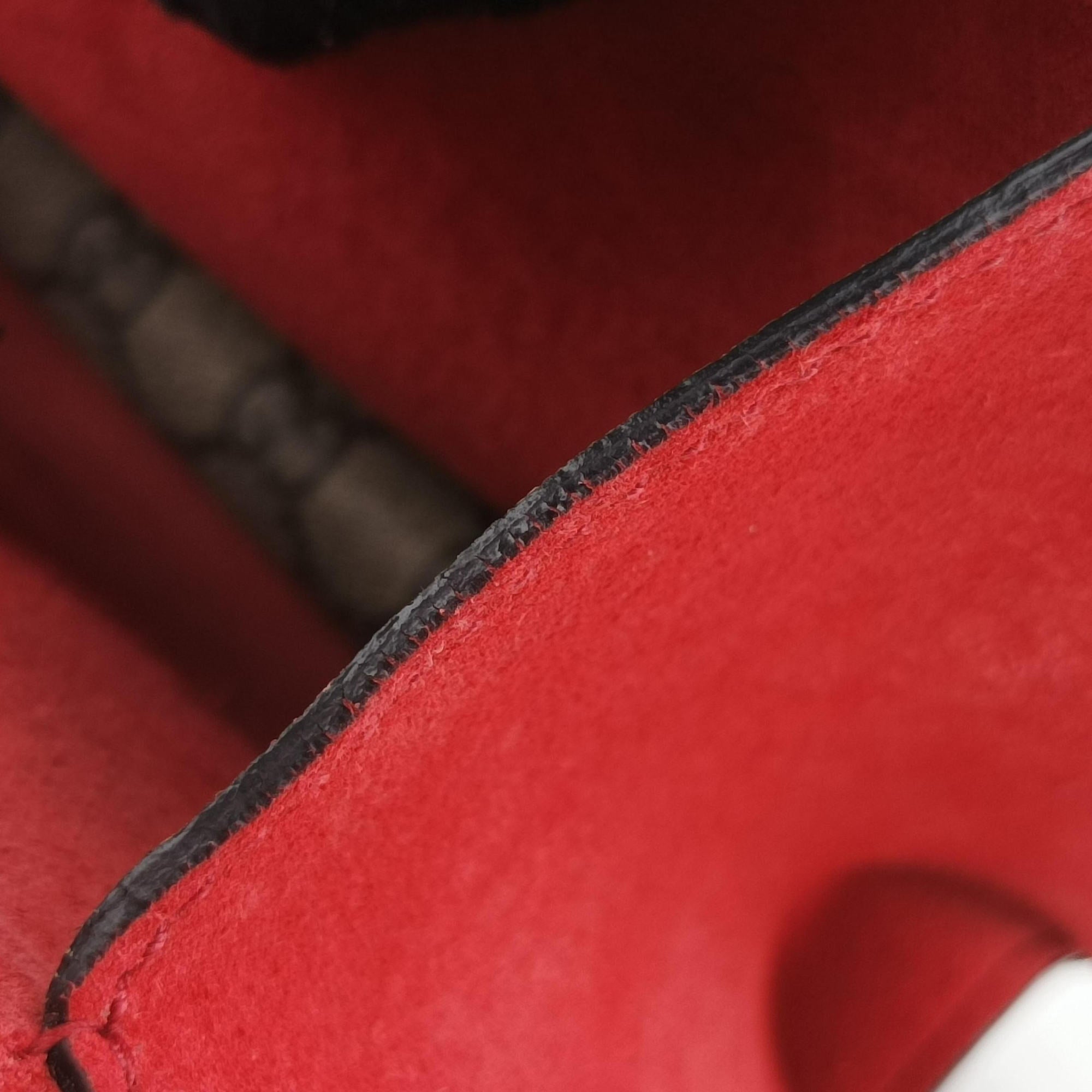 Secondhand Gucci Dionysus beige×red PVC coated canvas × suede 421970 shoulderbag | stylenewstar