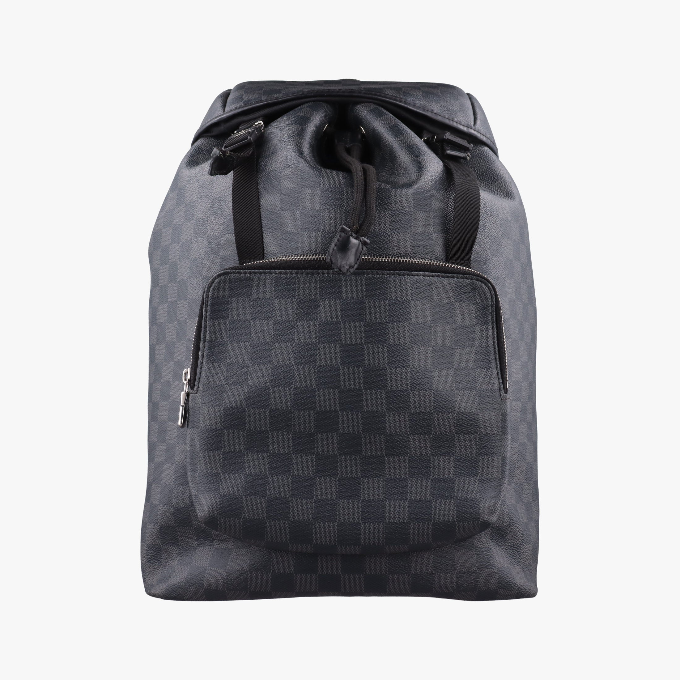 Pre-owned Louis Vuitton Zac Noir Damier Graphite N40005 backpack/rucksack | stylenewstar