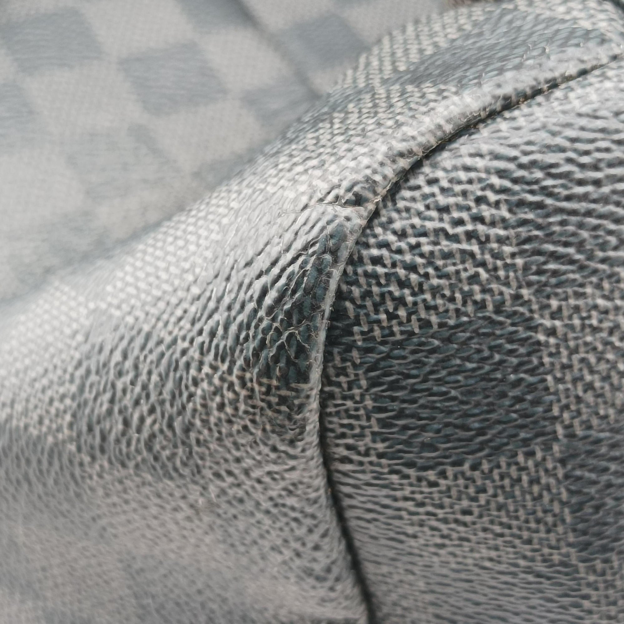Pre-owned Louis Vuitton Zac Noir Damier Graphite N40005 backpack/rucksack | stylenewstar