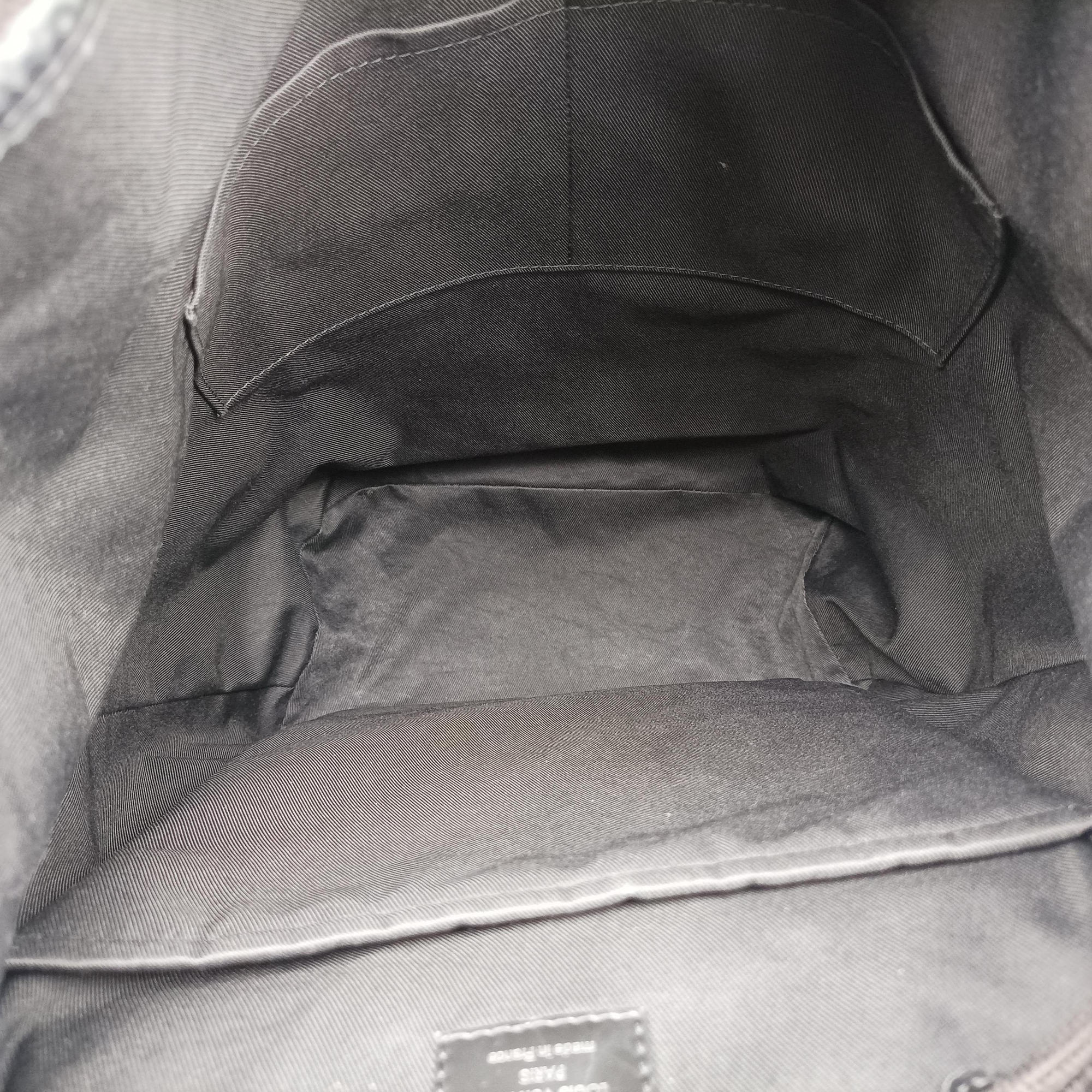 Pre-owned Louis Vuitton Zac Noir Damier Graphite N40005 backpack/rucksack | stylenewstar