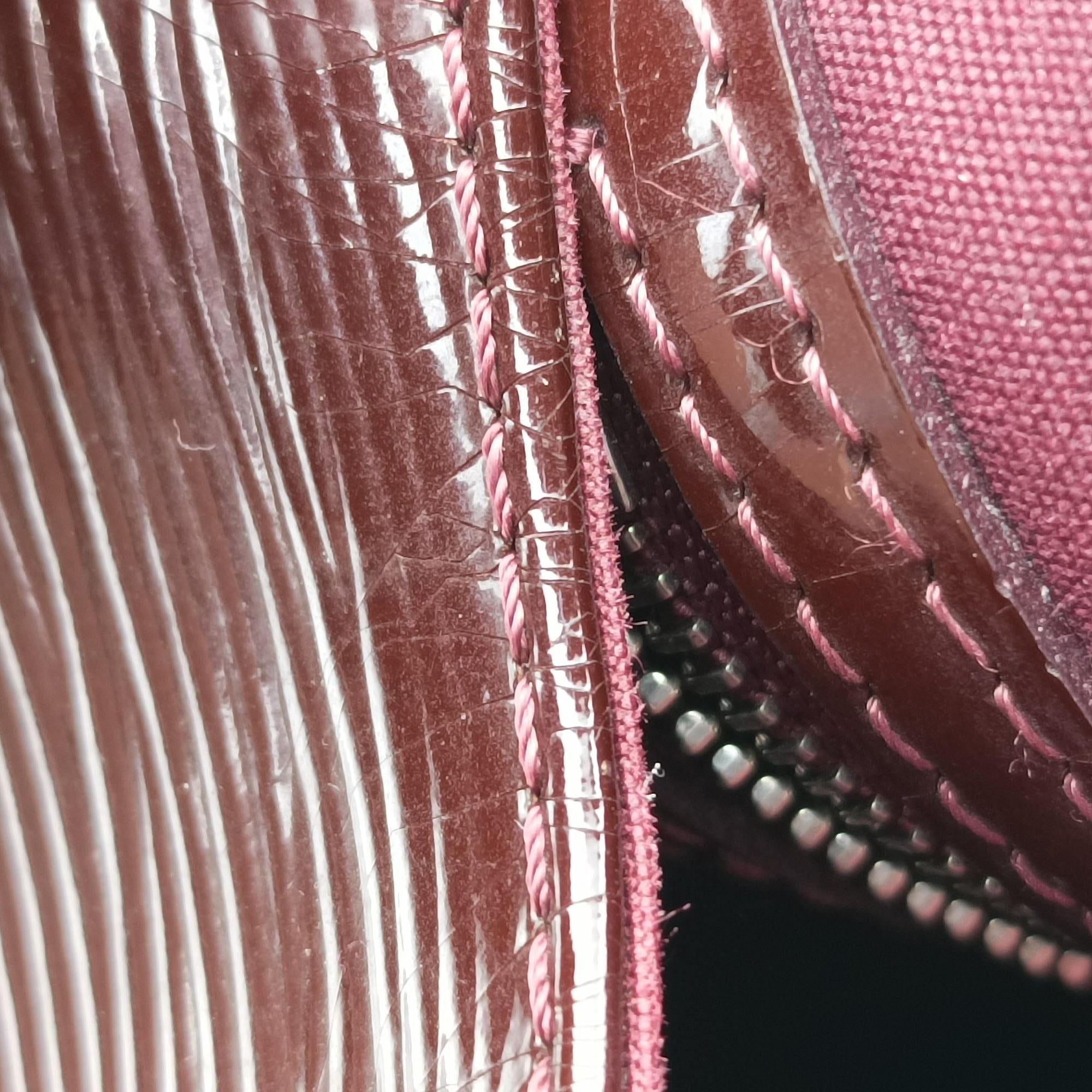 Pre-owned Louis Vuitton Brea MM Amarante Epi M40485 shoulderbag | stylenewstar