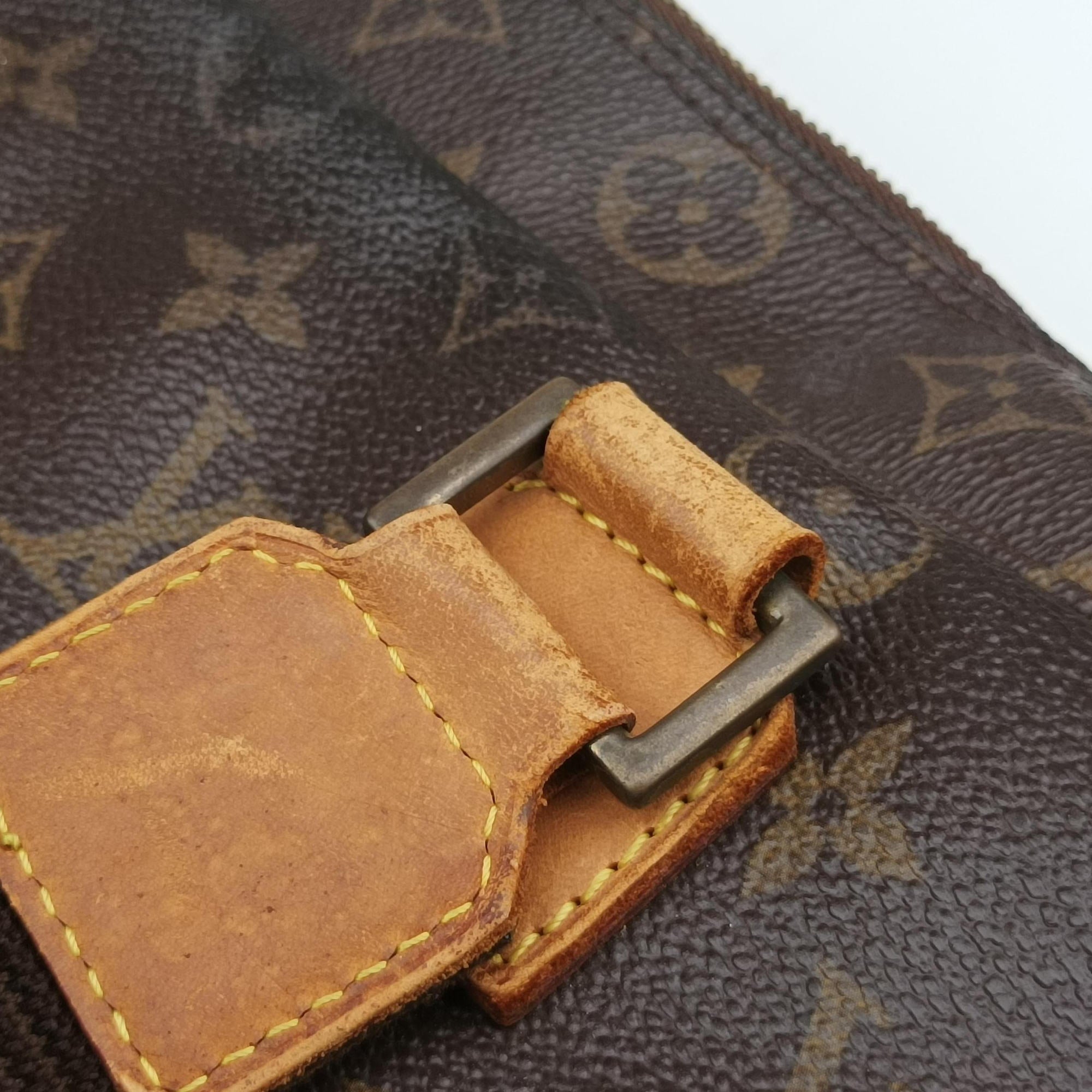 Pre-owned Louis Vuitton Sac Bosphore brown Monogram Canvas M40043 shoulderbag | stylenewstar