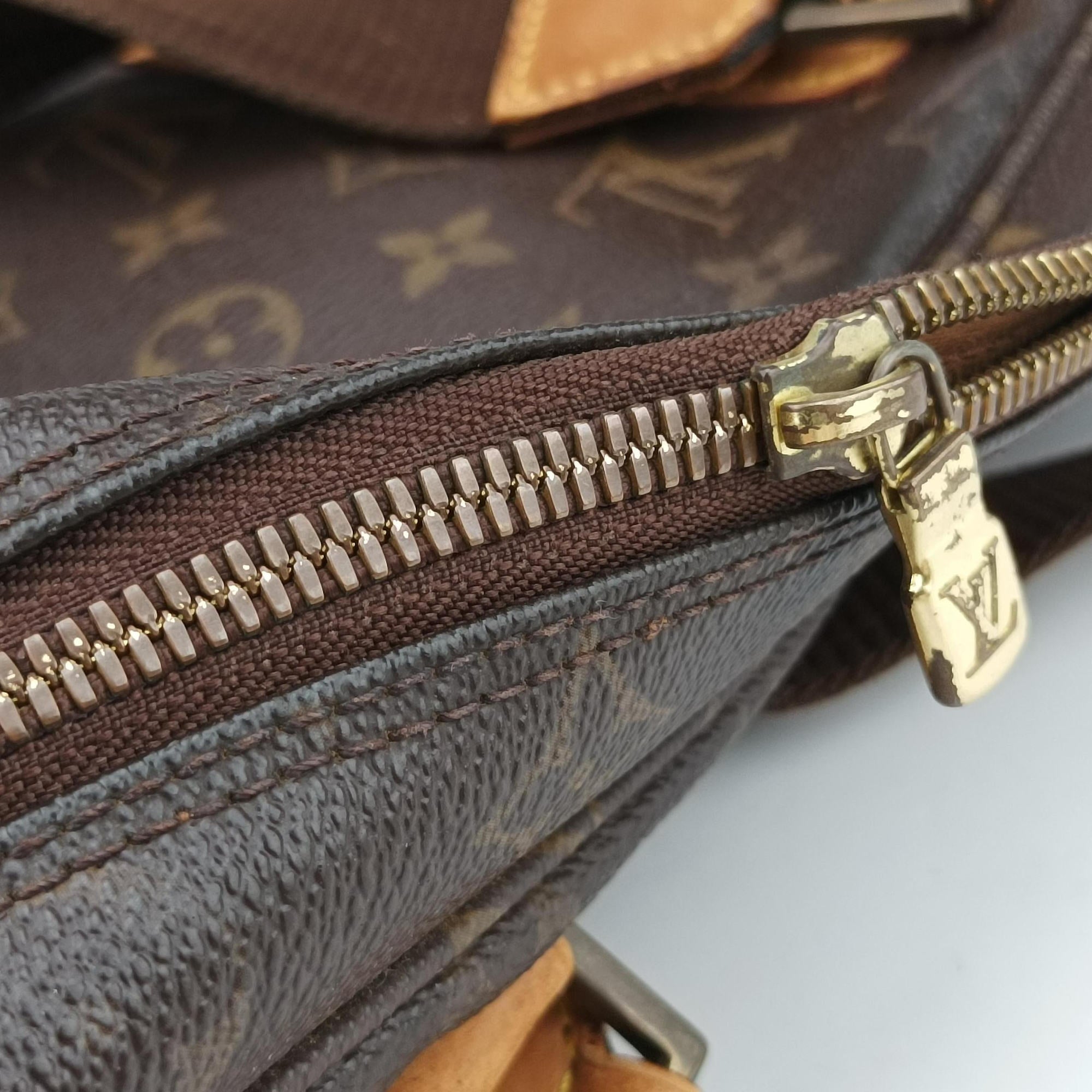 Pre-owned Louis Vuitton Sac Bosphore brown Monogram Canvas M40043 shoulderbag | stylenewstar