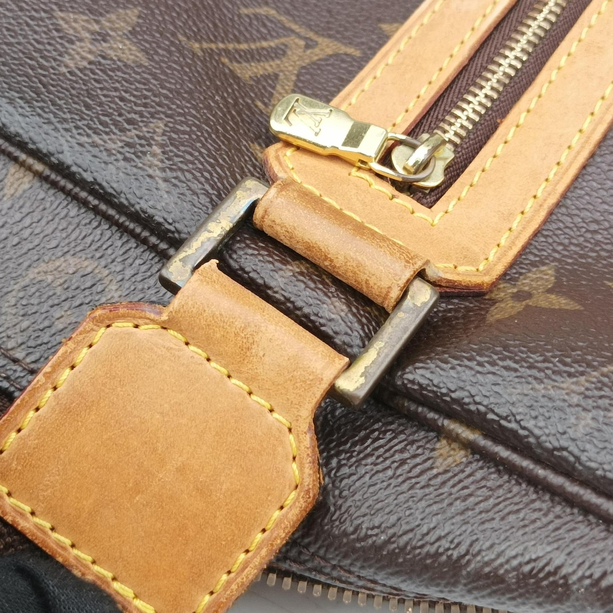 Pre-owned Louis Vuitton Sac Bosphore brown Monogram Canvas M40043 shoulderbag | stylenewstar