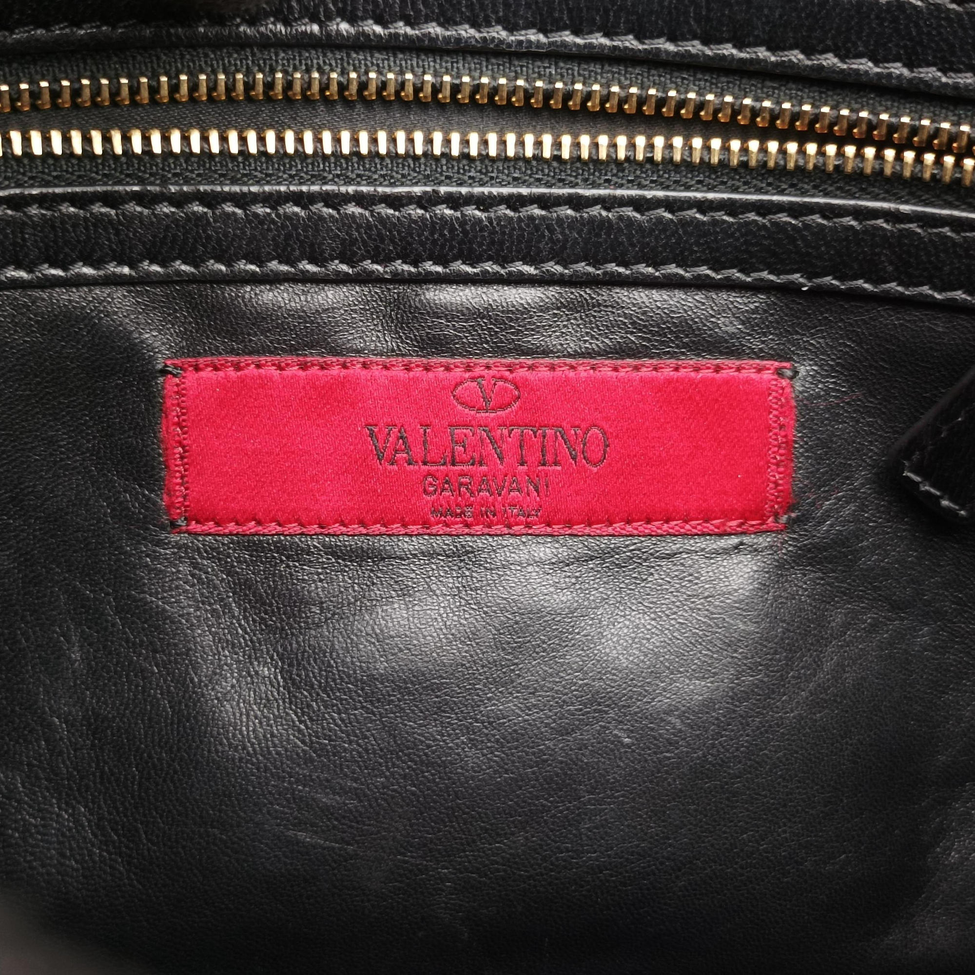 Pre-owned Valentino B-Rockstud Multicolour leather  shoulderbag | stylenewstar