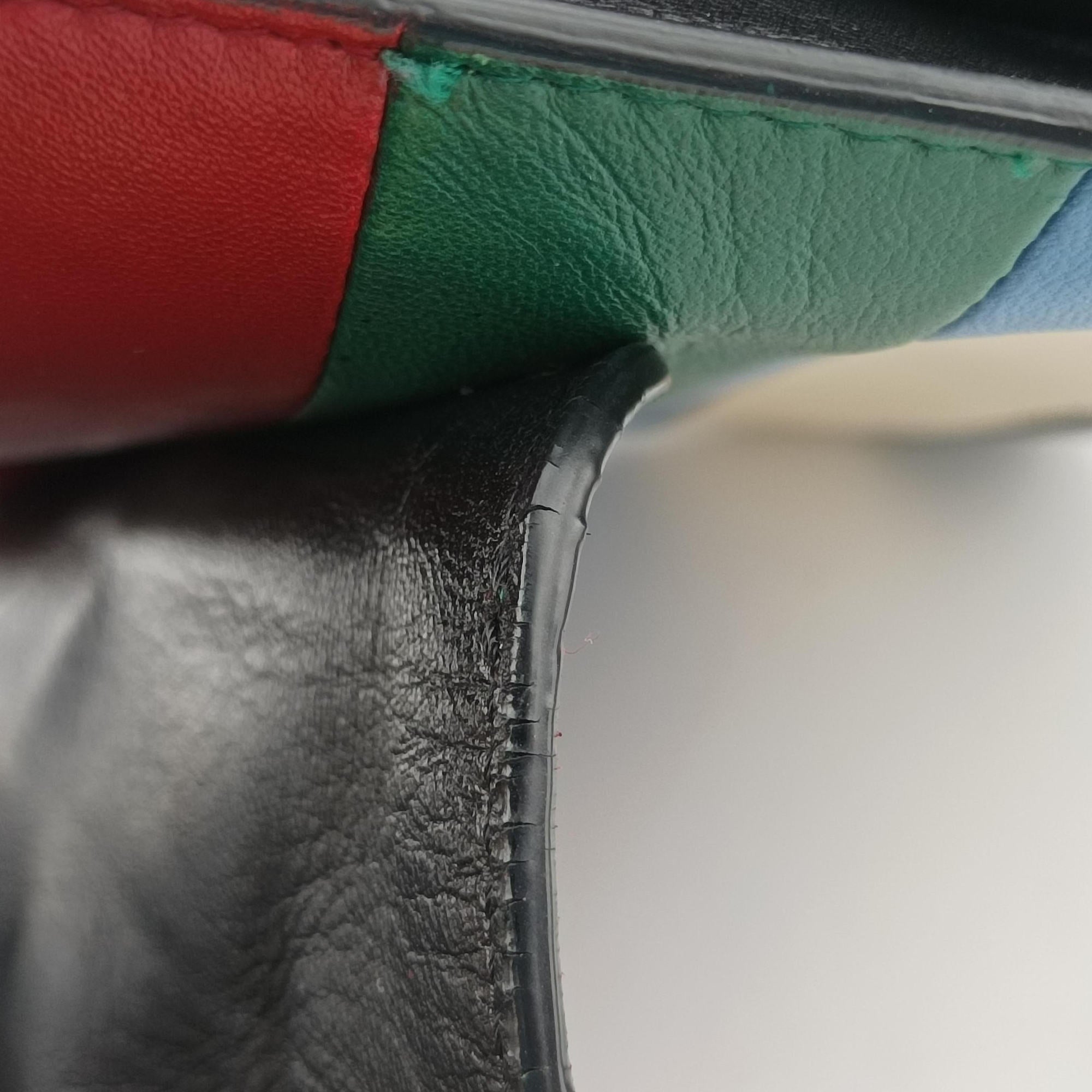 Pre-owned Valentino B-Rockstud Multicolour leather  shoulderbag | stylenewstar