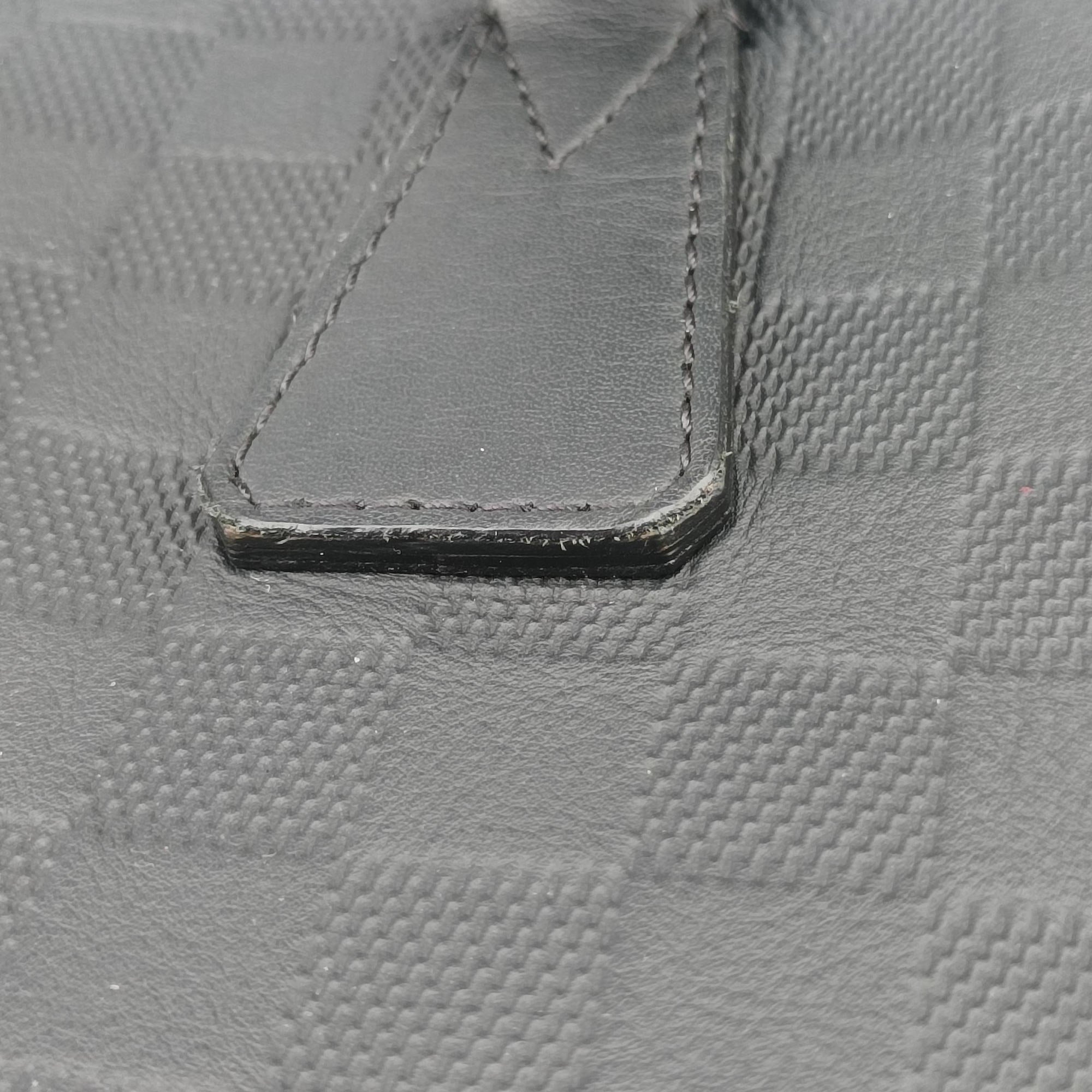 Pre-owned Louis Vuitton Porte Documents Jour Noir Damier Graphite N48224 handbag | stylenewstar