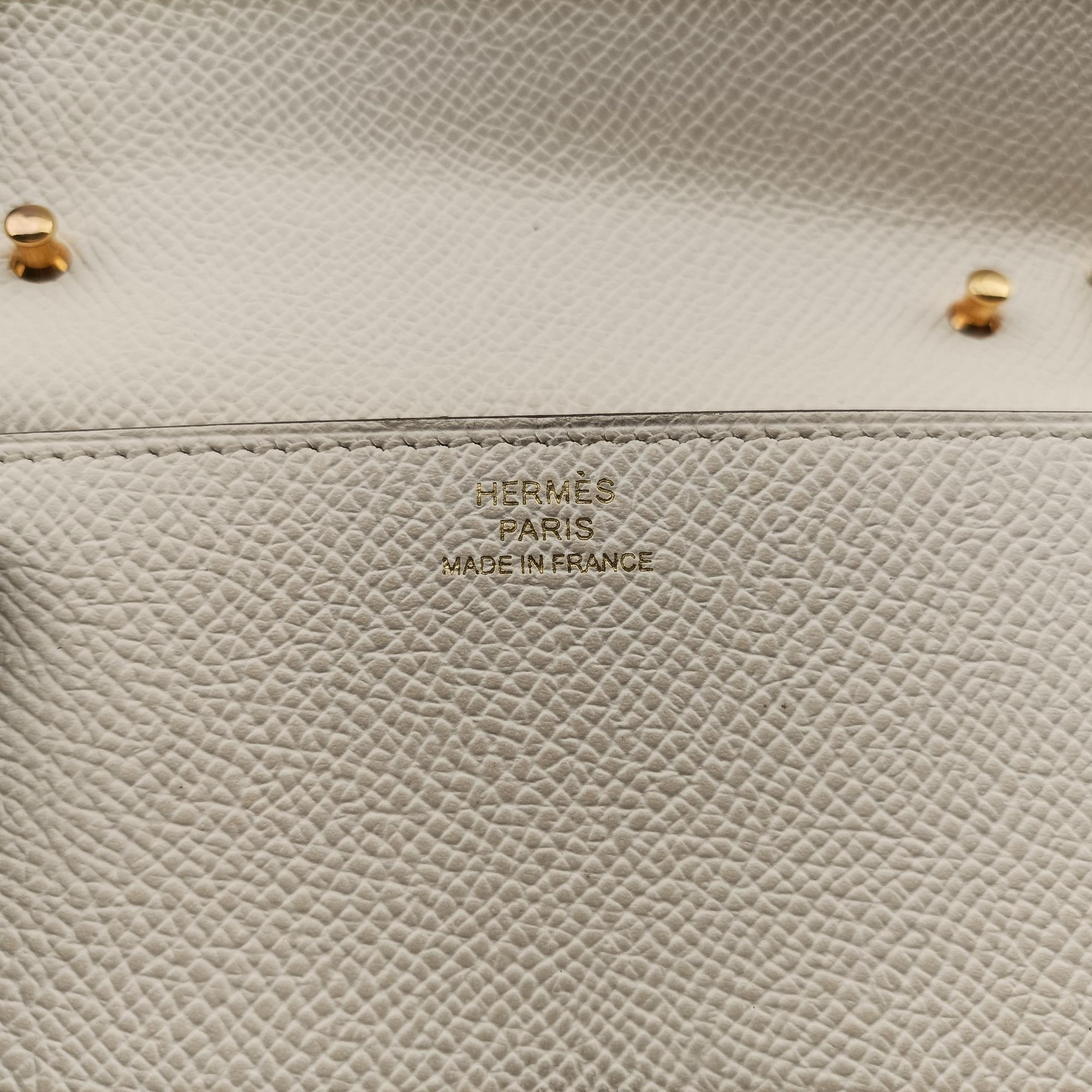 Vintage Hermes Clic 16 Nata Epsom Calfskin  shoulderbag | stylenewstar