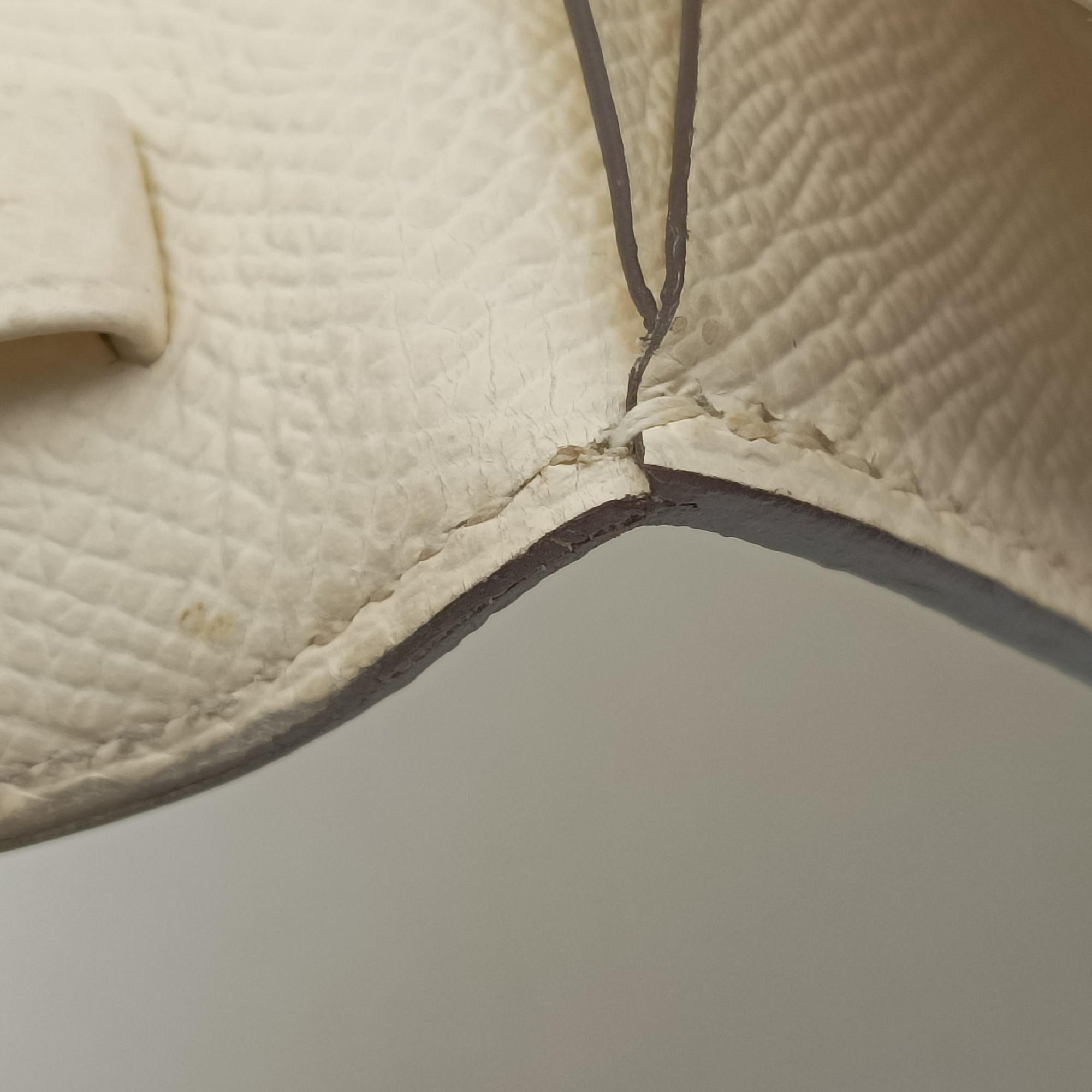 Vintage Hermes Clic 16 Nata Epsom Calfskin  shoulderbag | stylenewstar