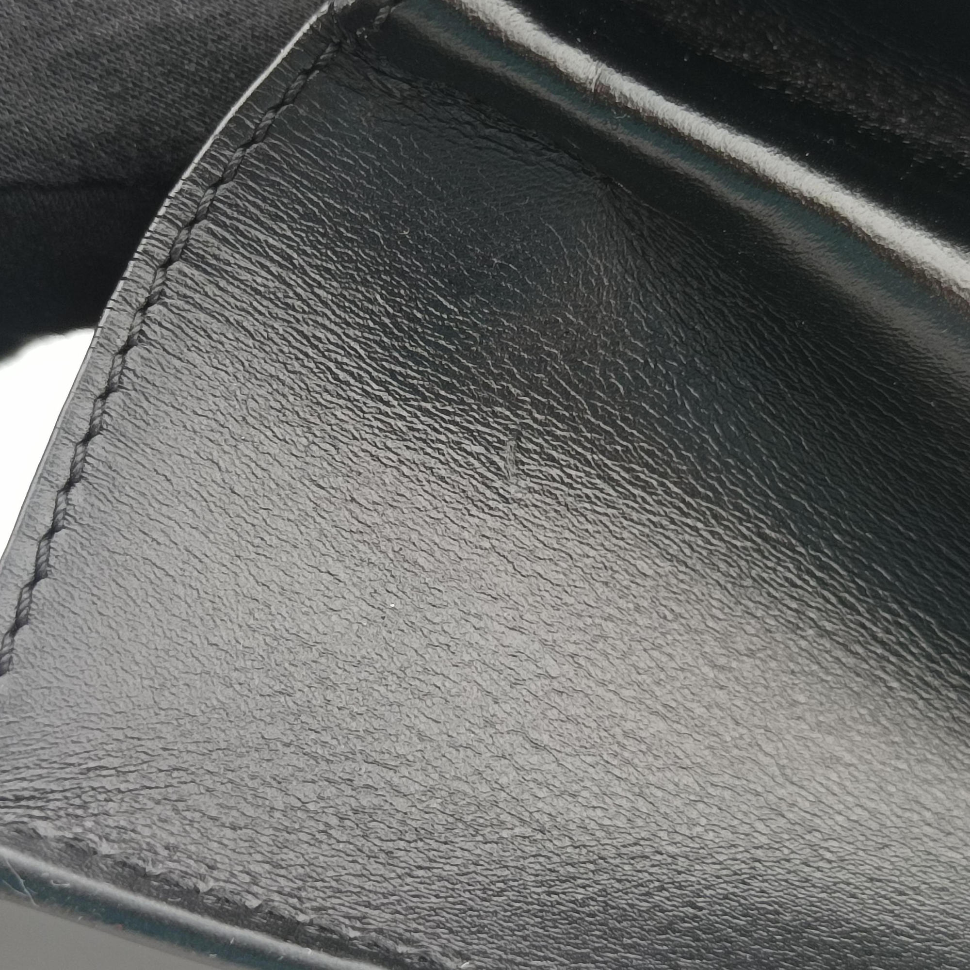 Pre-owned Loewe Barcelona Black Leather  shoulderbag | stylenewstar