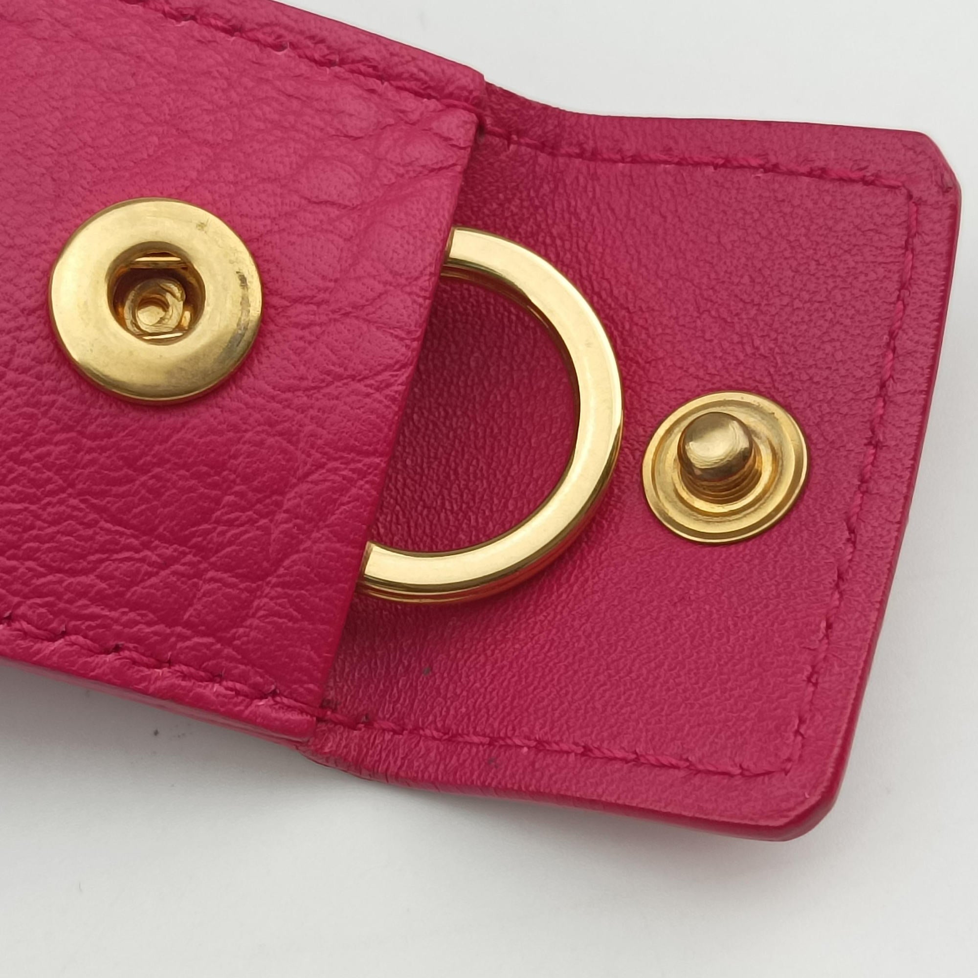 Pre-owned Yves Saint Laurent Y Ligne Petit Cabas Rose Leather 311210 shoulderbag | stylenewstar