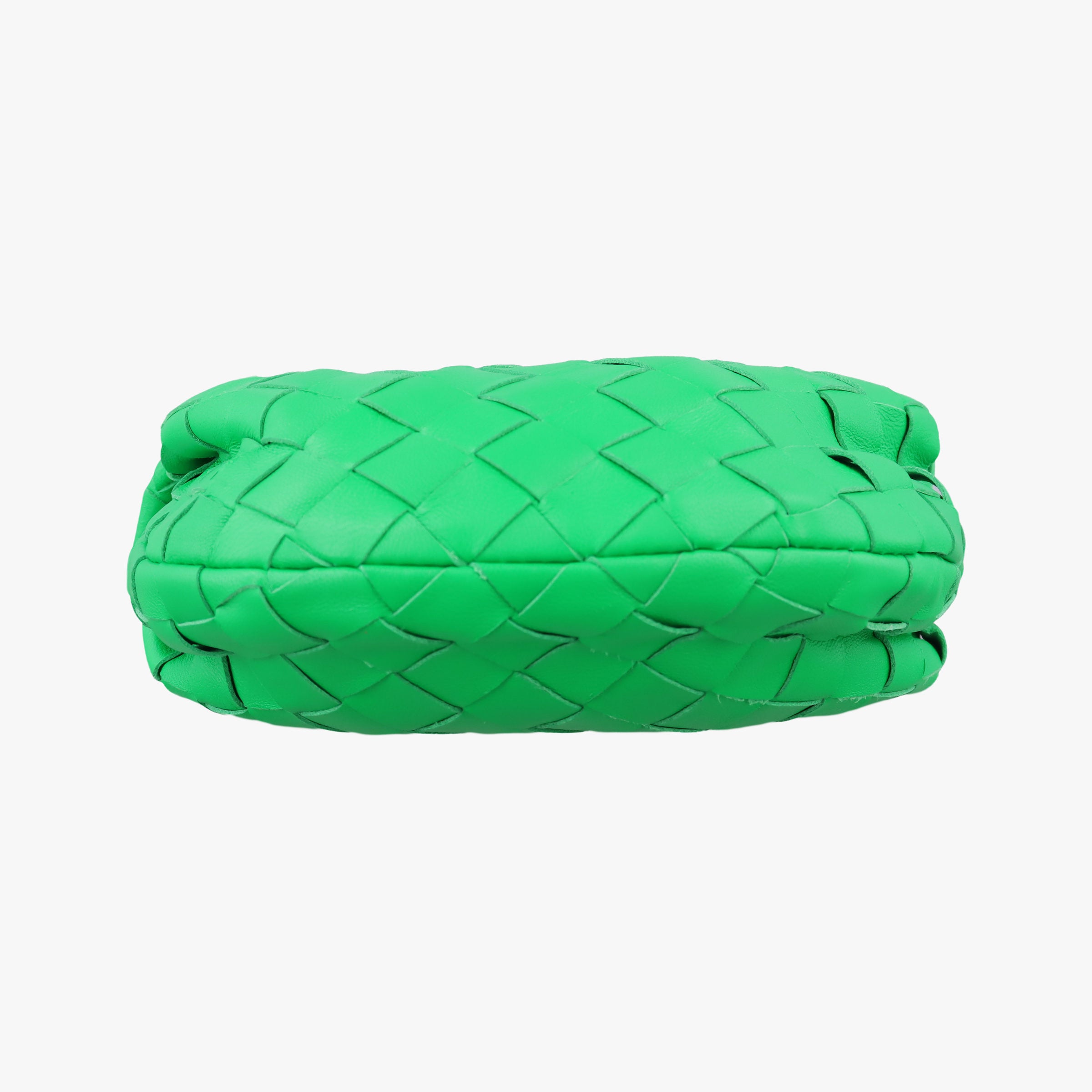 Secondhand Bottega Veneta The Jodie Green lambskin  handbag | stylenewstar