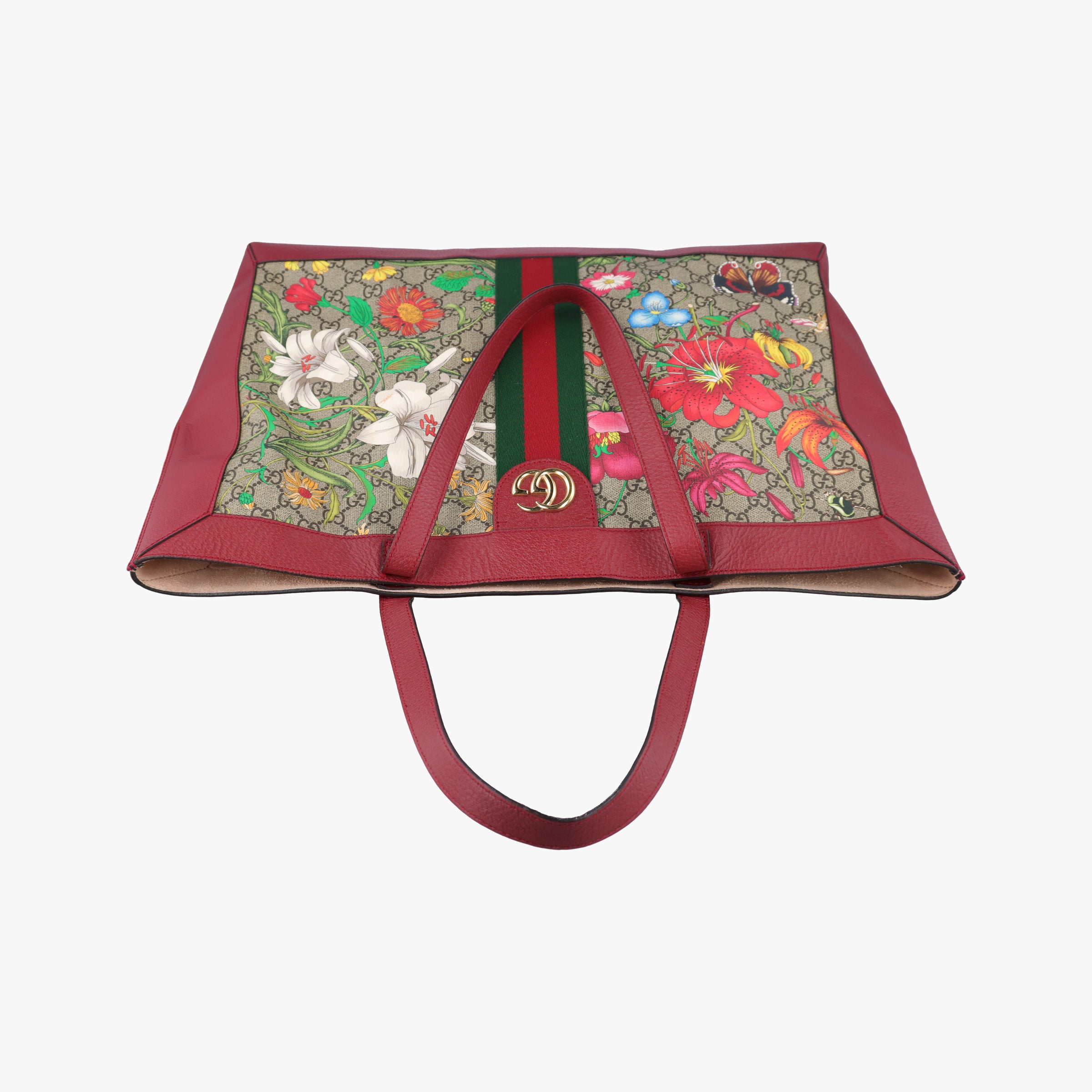 Pre-owned Gucci Ophidia Multicolour PVC coated canvas×leather 547947 shoulderbag | stylenewstar