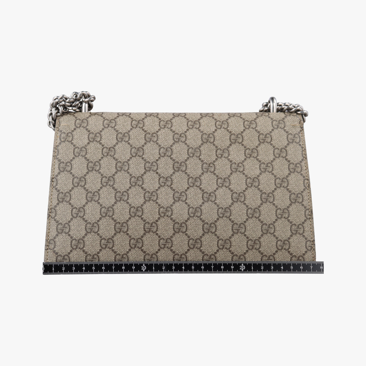 Pre-owned Gucci Dionysus Beige×Brown PVC coated canvas × suede 400249 shoulderbag | stylenewstar