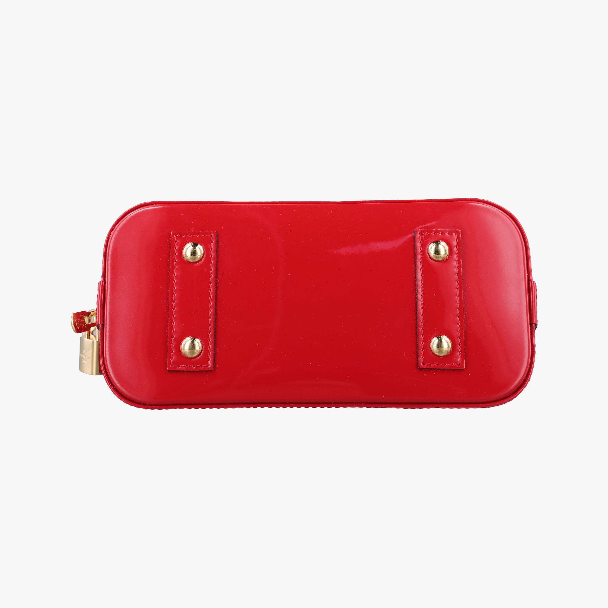 Vintage Louis Vuitton Alma BB CERISE Vernis M90174 shoulderbag | stylenewstar