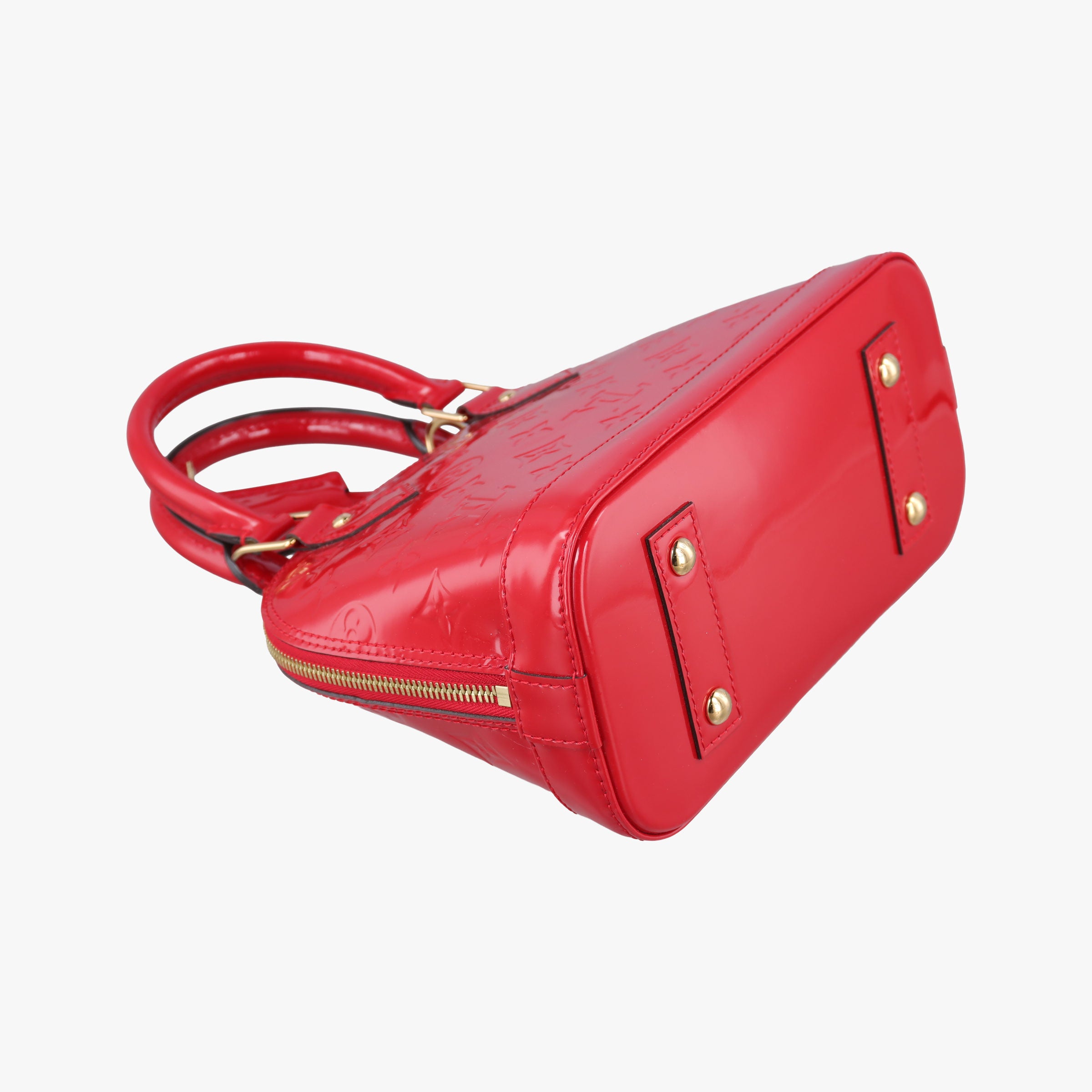 Vintage Louis Vuitton Alma BB CERISE Vernis M90174 shoulderbag | stylenewstar
