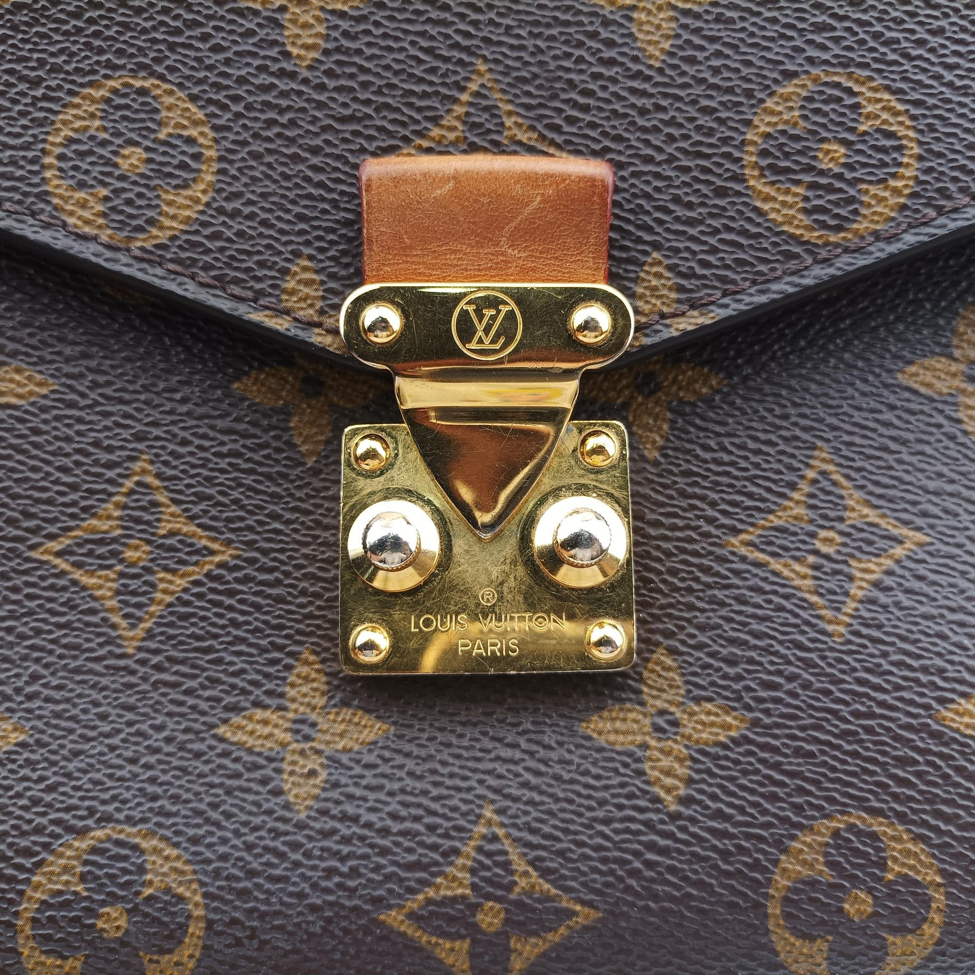 Pre-owned Louis Vuitton Pochette Metis MM Brown Monogram Canvas M44875 shoulderbag | stylenewstar
